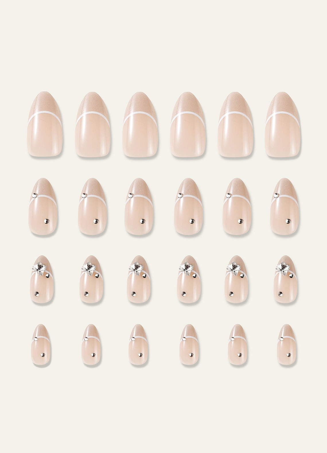 front Jelly Adhesive Press-On Nails