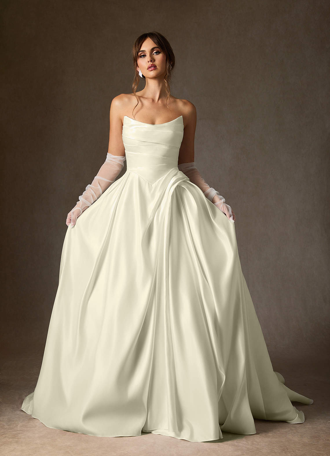 cream ball gown wedding dresses Ball Gown