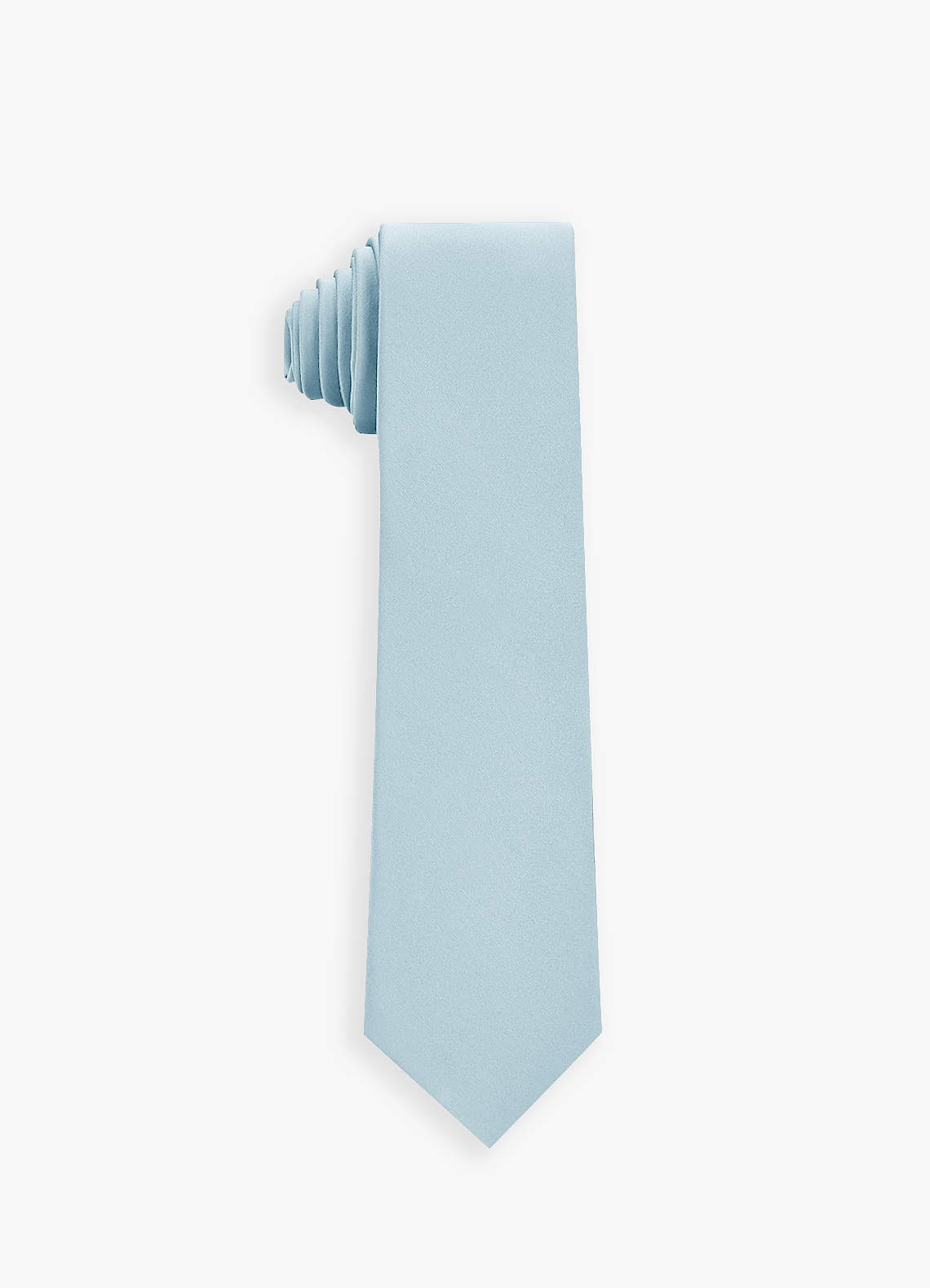 front Corbata de satén elástica para niño