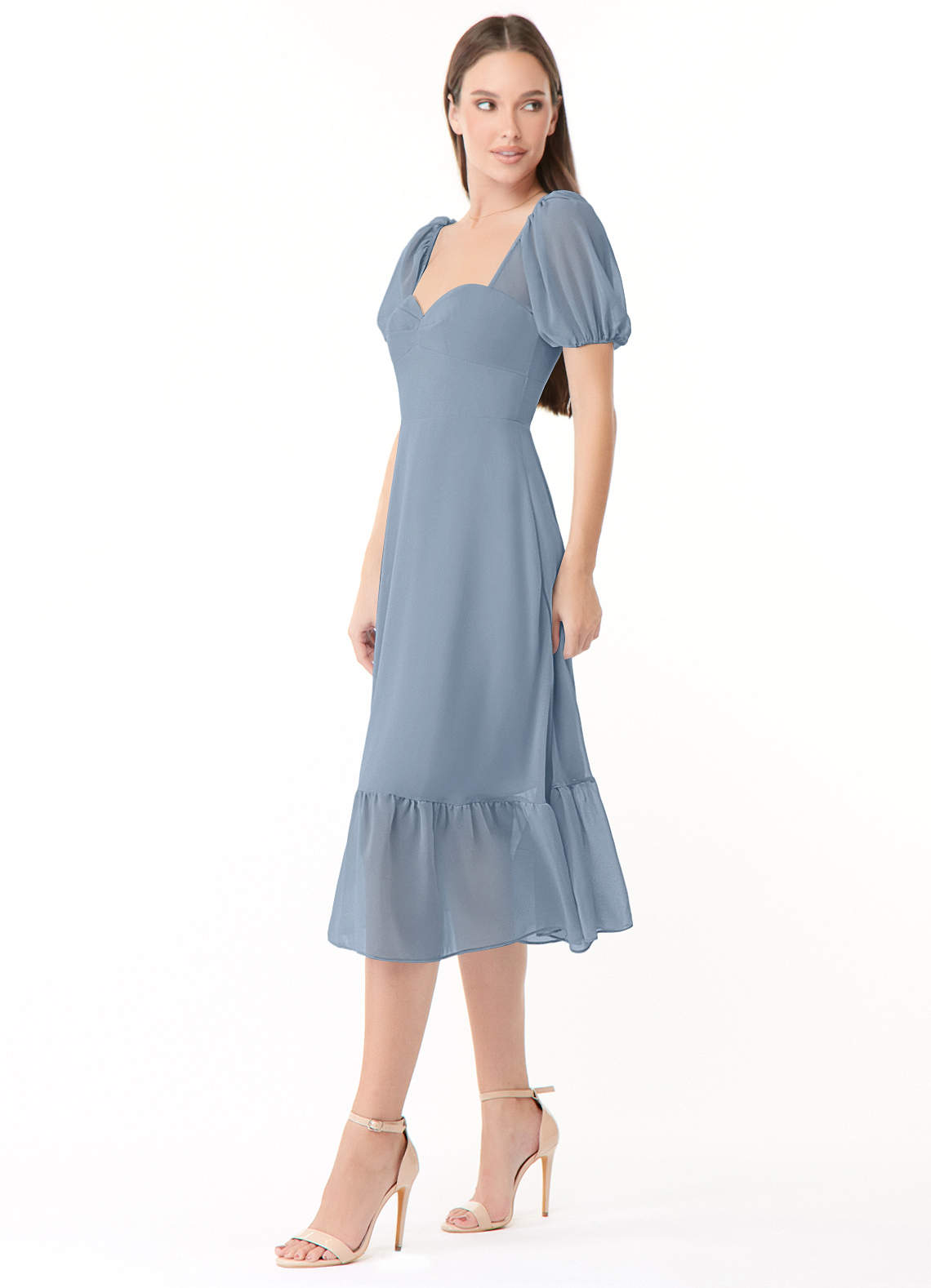 Azazie Baby Dusty Blue Bridesmaid Dresses | Azazie