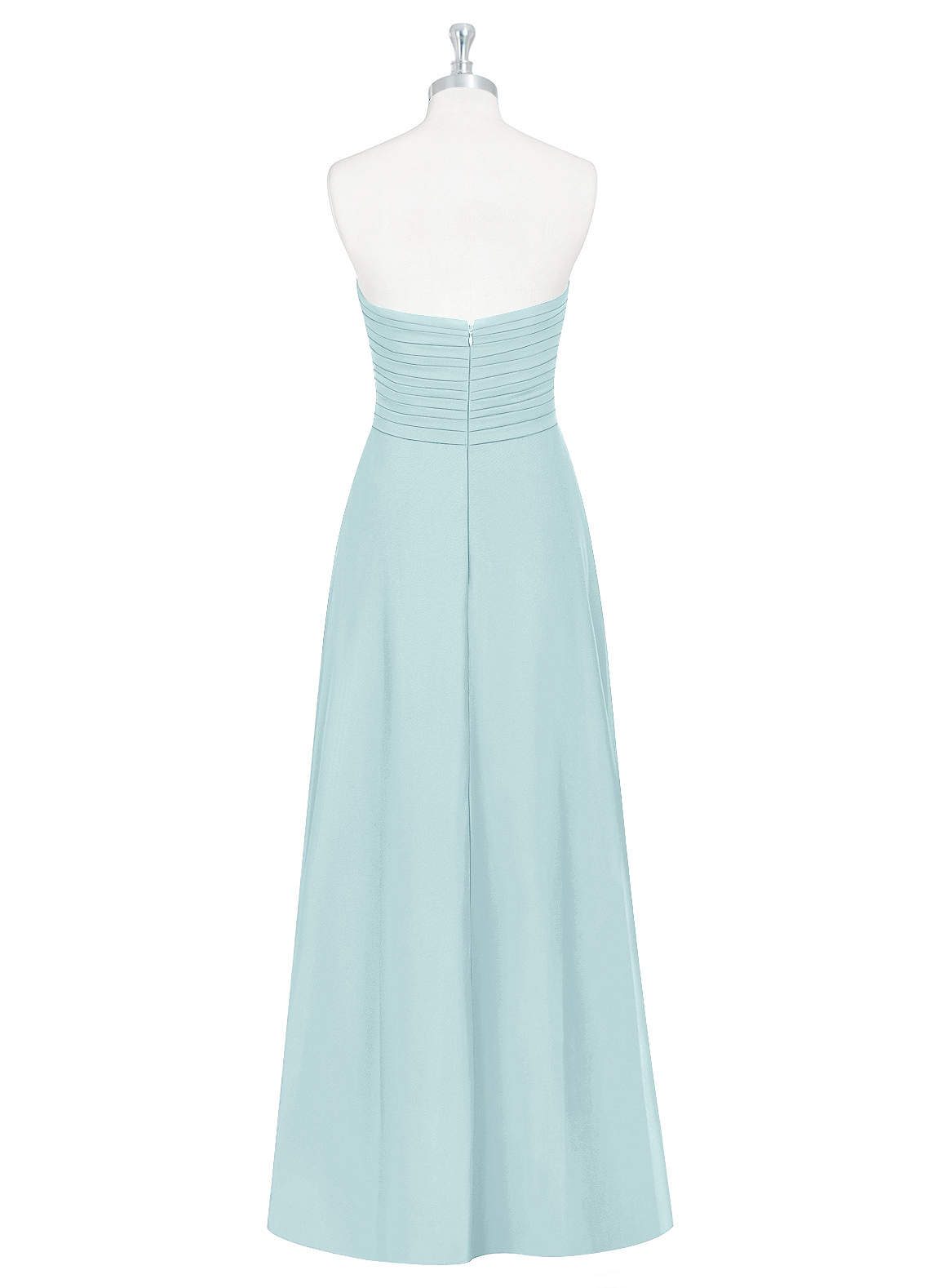 light blue junior bridesmaid dresses MACloth Strapless Sweetheart Long Turquoise Bridesmaid Dress Wedding Party Dress Custom Color / Above Knee / US10