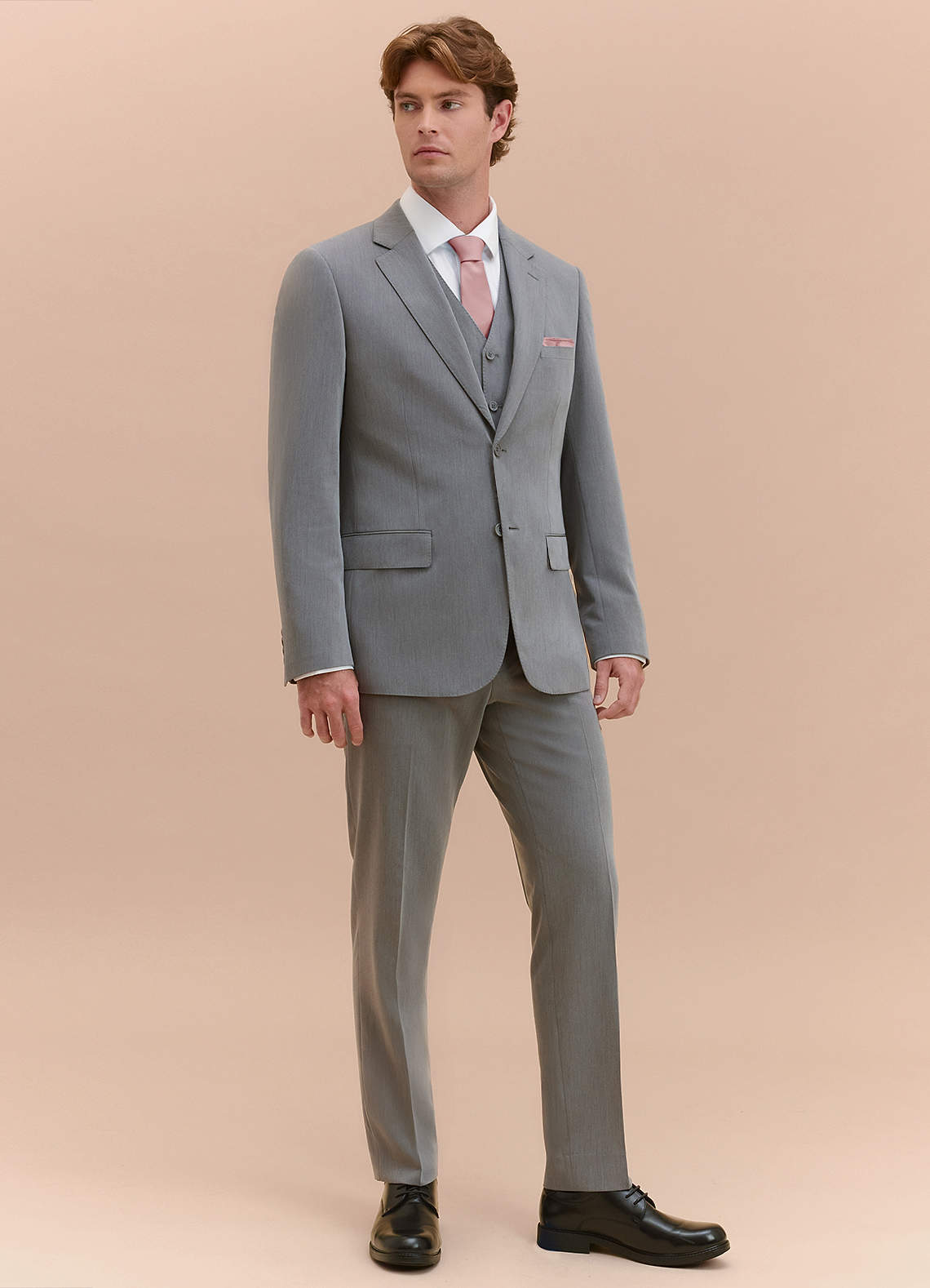 front William Grey Comfort Blend 3-piece suit