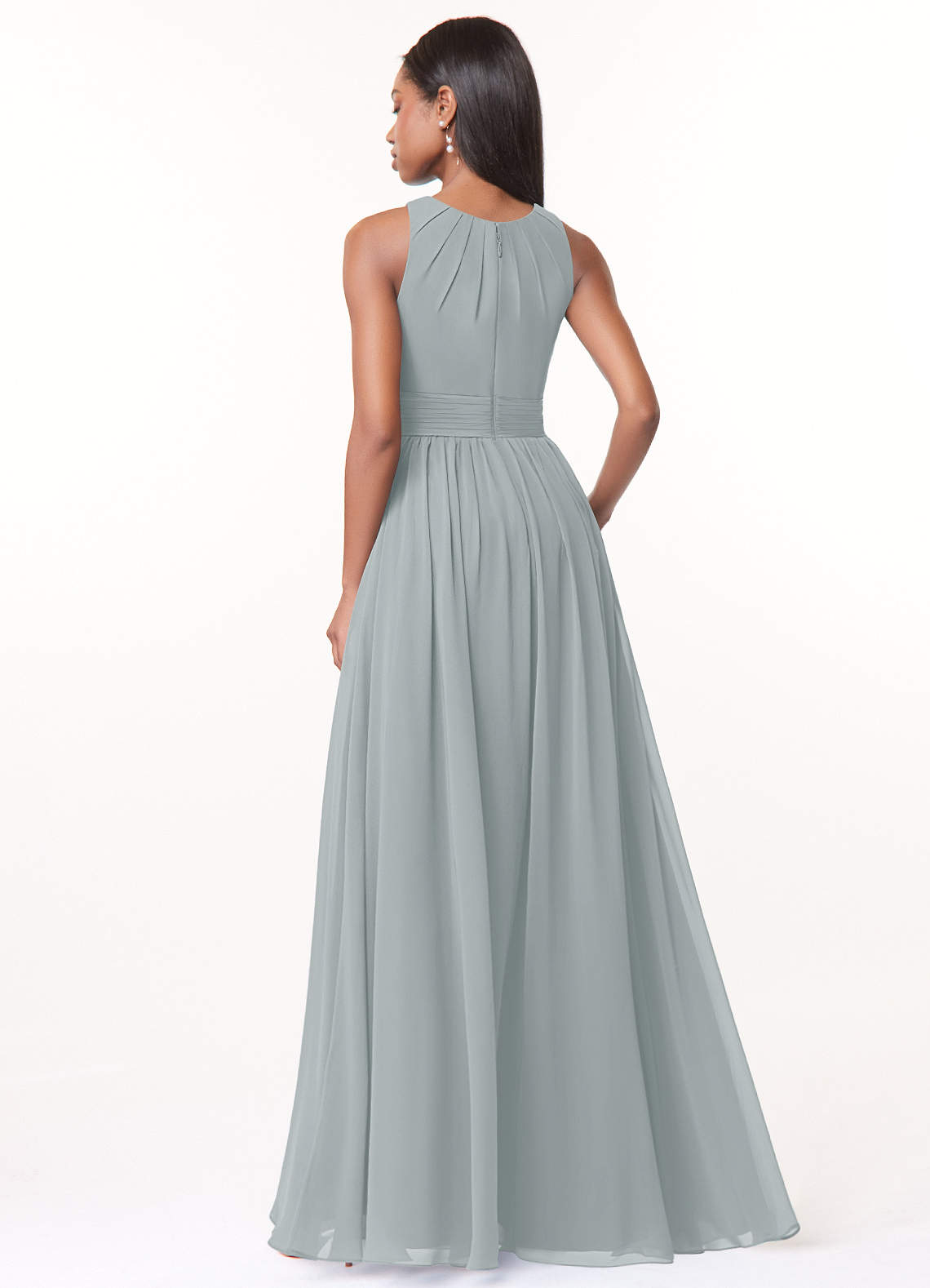 dolphin gray bridesmaid dresses Long Sleeve Grey Maxi Bridesmaid Dress Uk Leely Women Dolphin Grey Long Bridesmaid Dress A Line
