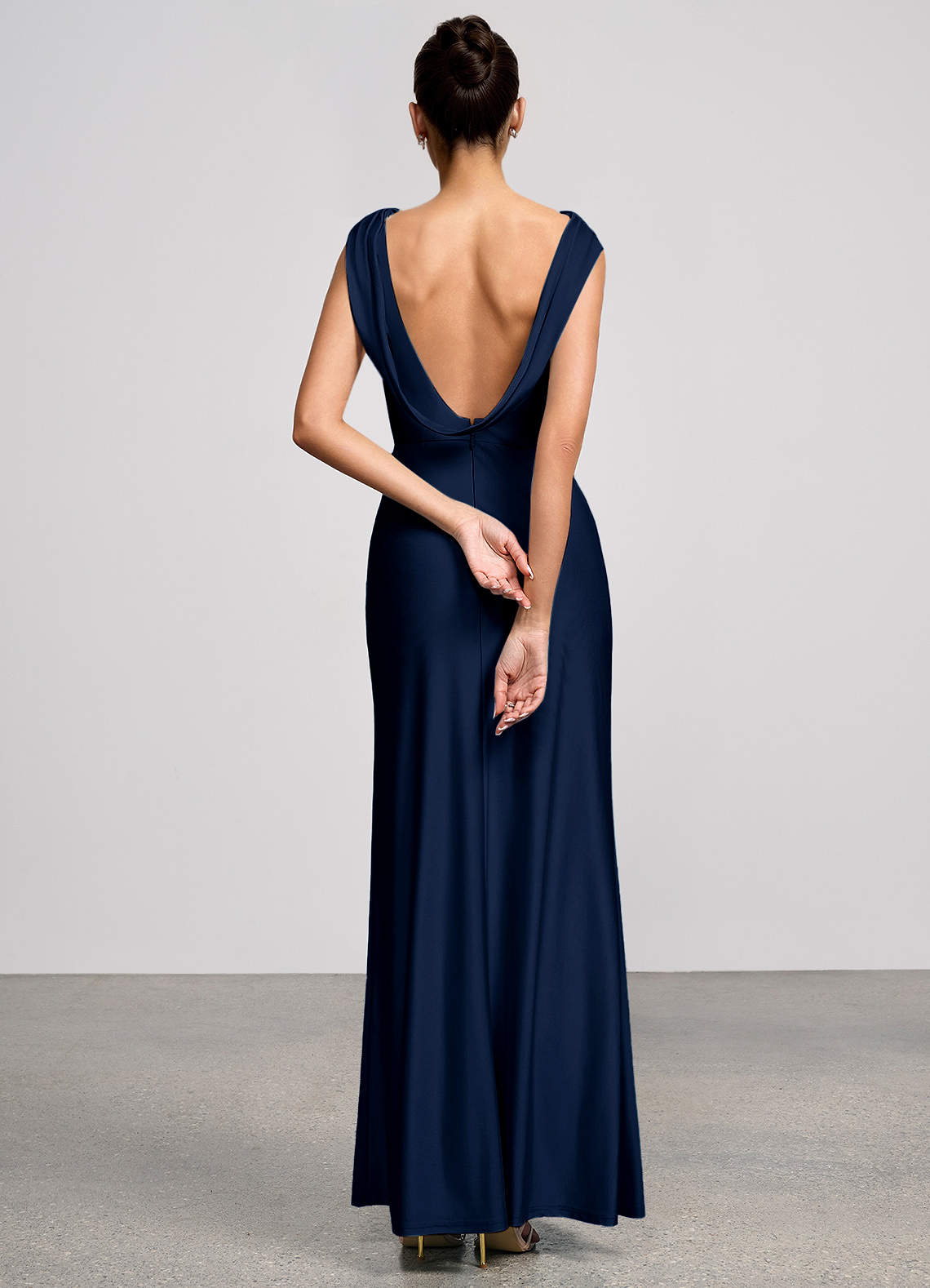 Althea Navy Maxi Dress image1