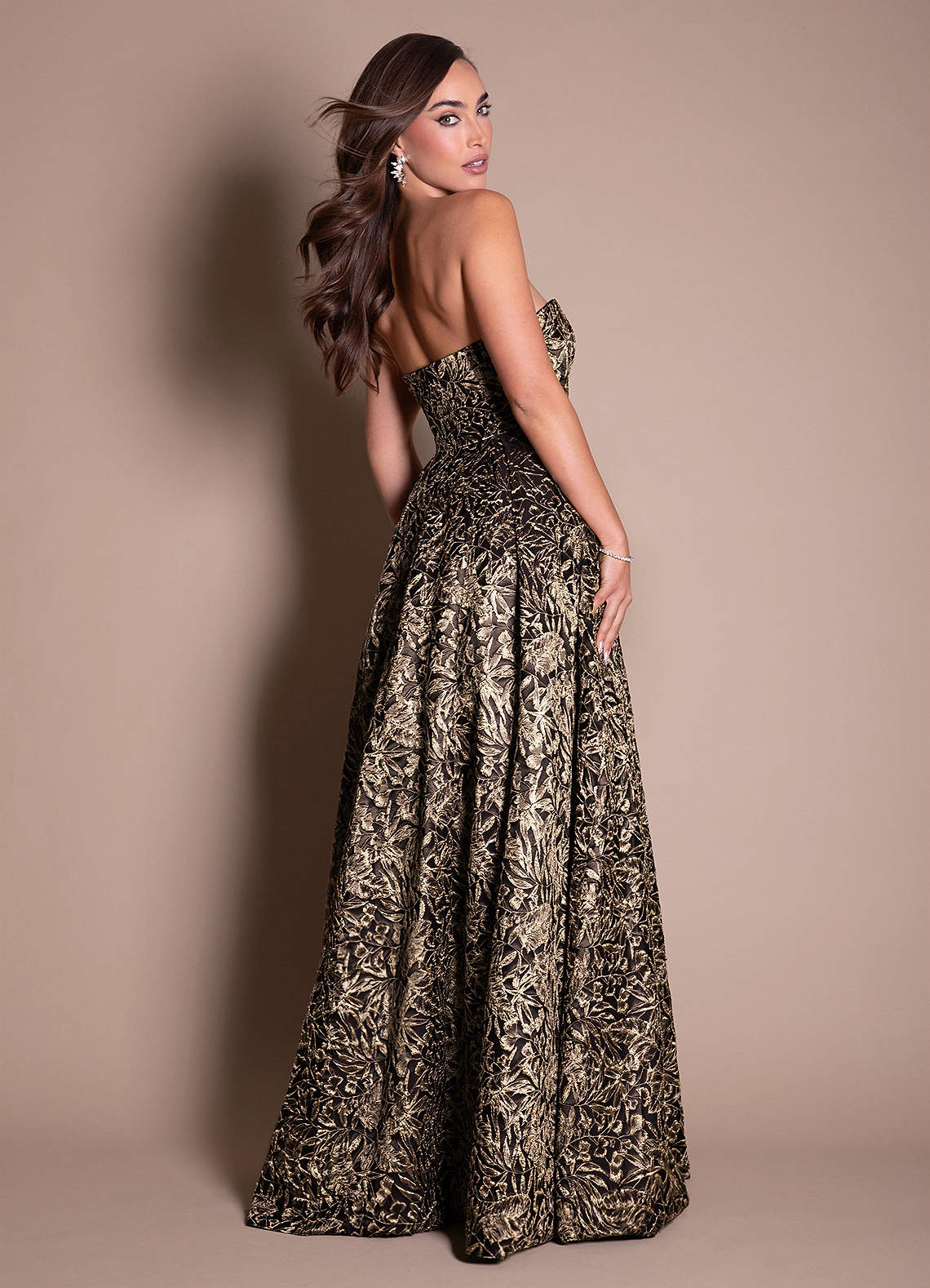 slim fit dress slacks Primavera Couture 4594 Size 12 Black Gold Sequin Prom Dress Corset Sli –  Glass Slipper Formals