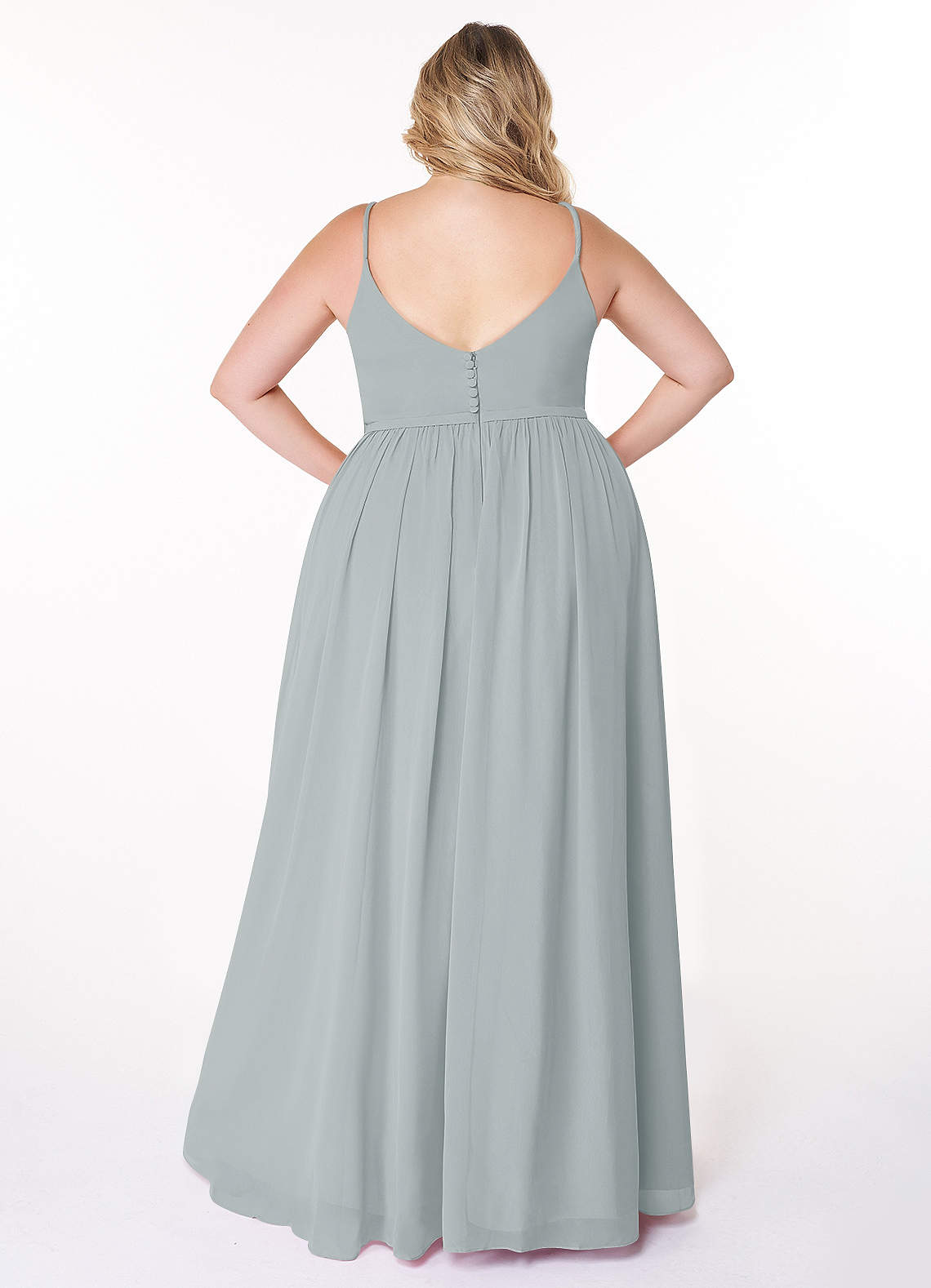 Azazie Rayna Dolphin Grey Bridesmaid Dresses Azazie