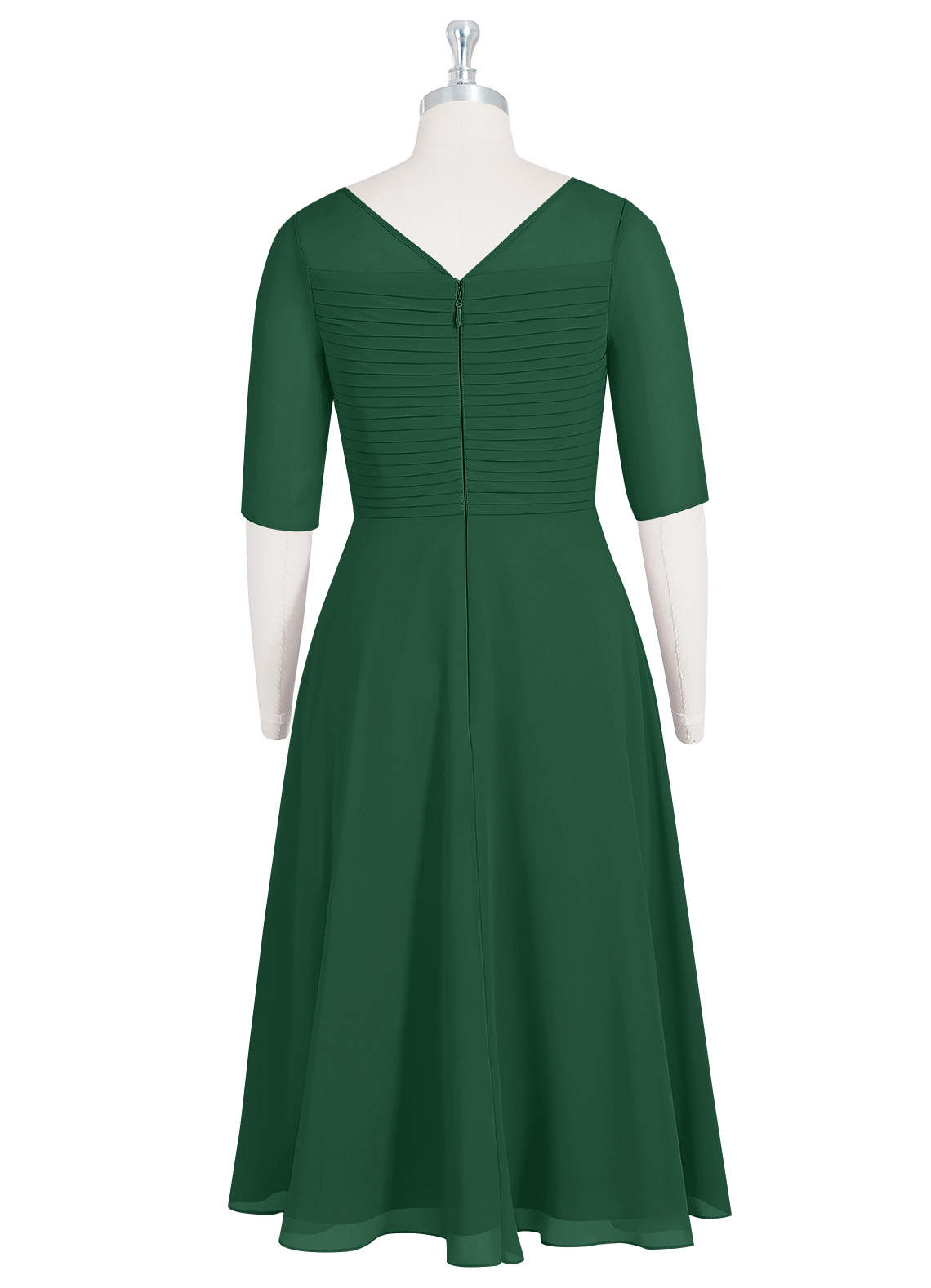 sachin and babi light blue dress INSPIRE CHIC Women's Short Ruffle Sleeve Chiffon V Neck Pleated A-Line Maxi  Dresses Large Dark Blue : Target main image 1