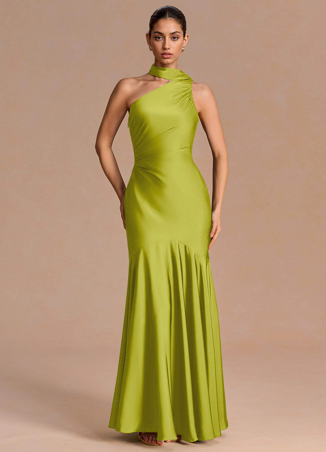 green amara dress Lemon Maxi Amara mini dress
