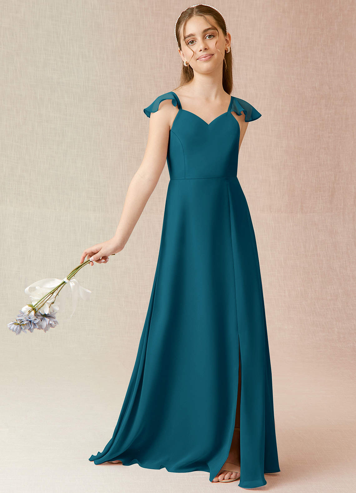 deep teal bridesmaid dresses Citrine | Dark Teal main image 1