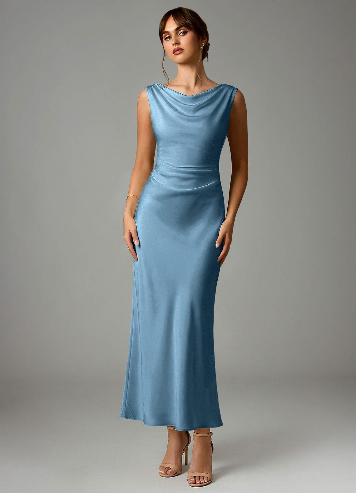 front Azazie Stretch Satin Swatch