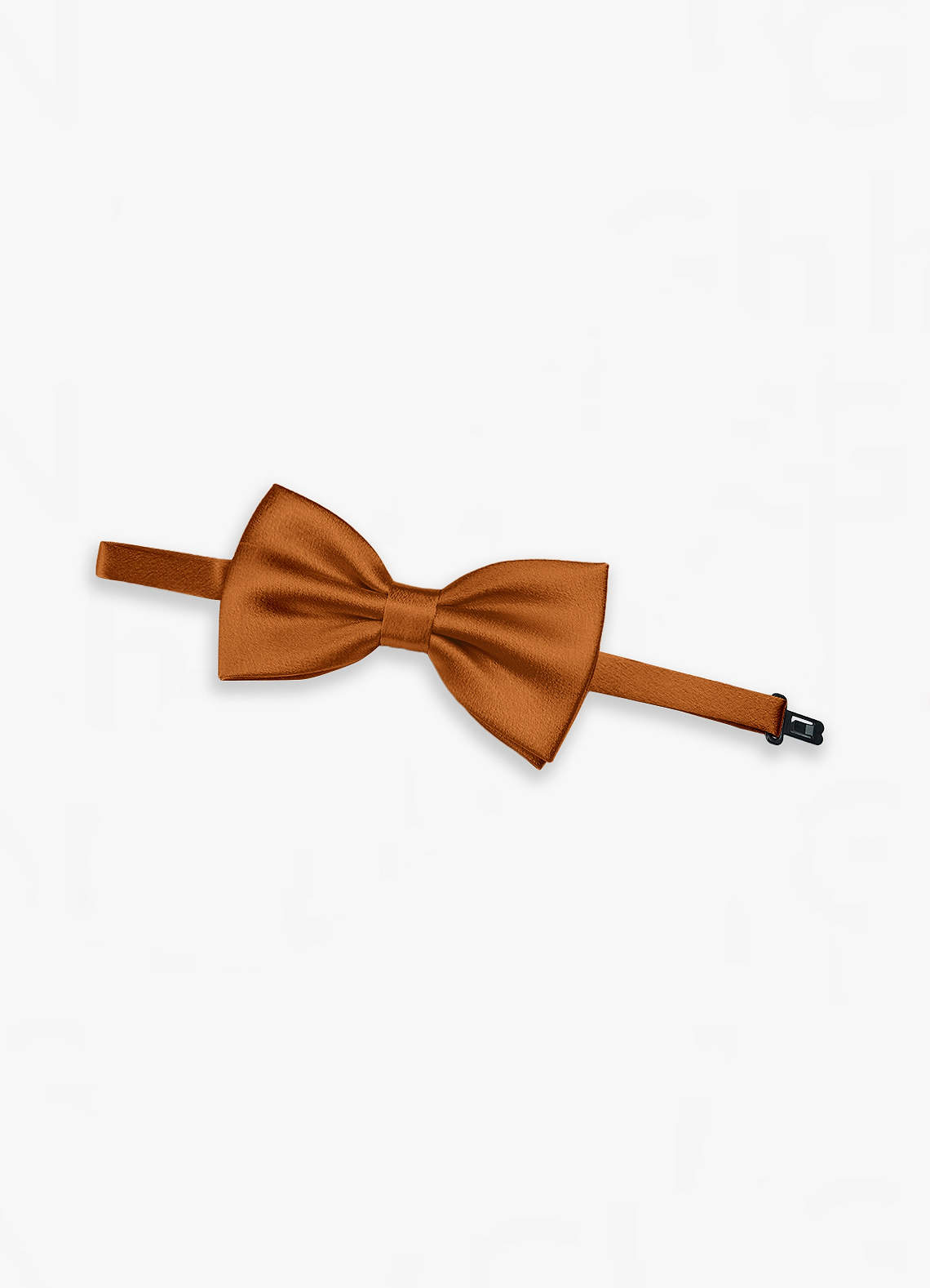 Adjustable Metallic Satin Bow Tie | Azazie