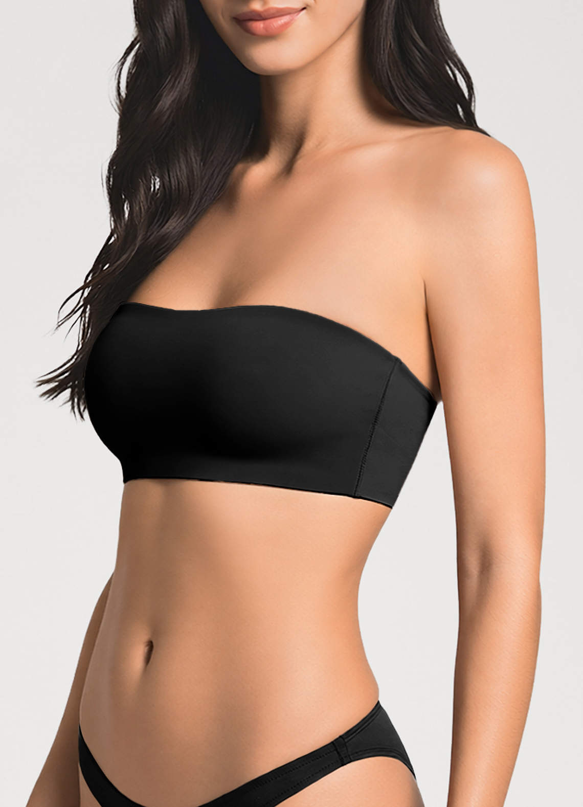 front Azazie Push-Up Wireless Bandeau Strapless Bra