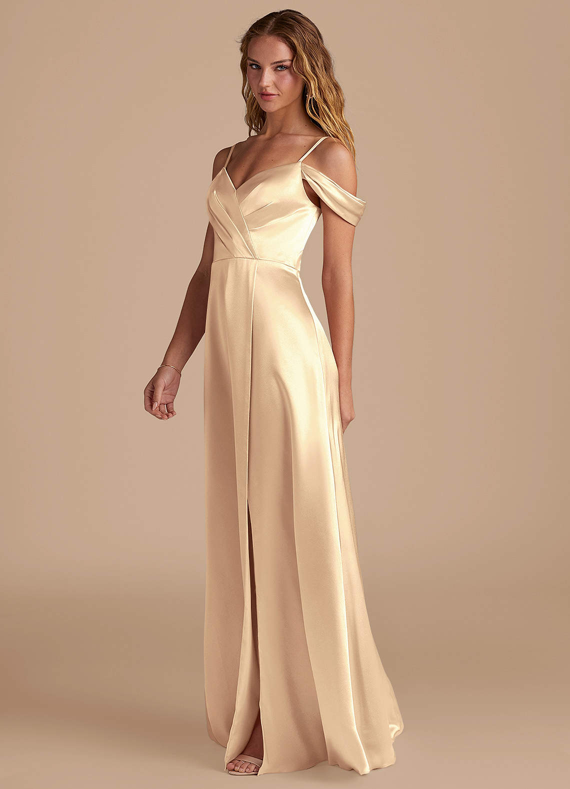 tfnc maternity bridesmaid dresses Off-shoulder Polka Dot Mesh Mini Dress | Tildahh main image 1