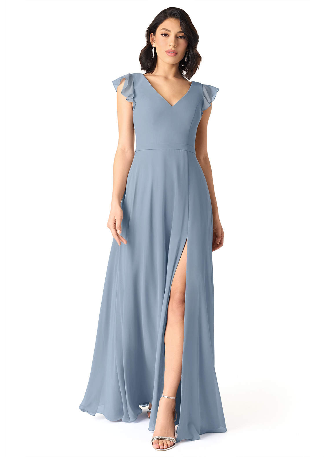 open lace back dress Yellow Chiffon Maxi Dress