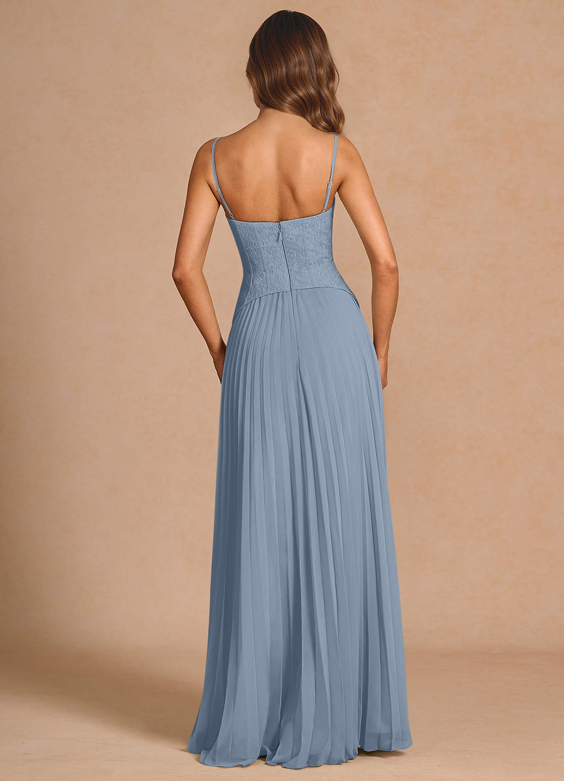 Daphine Powder Blue Maxi Dress Ready to Ship | Azazie