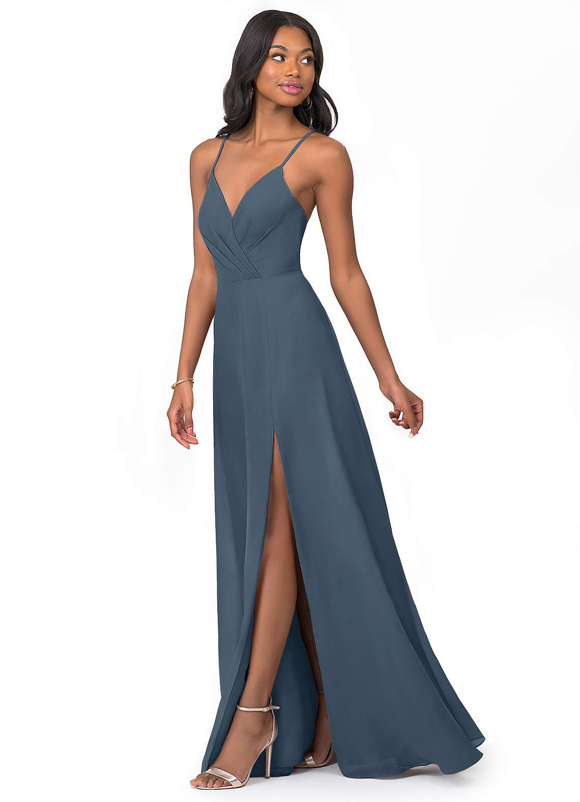 neptune color bridesmaid dresses KissProm