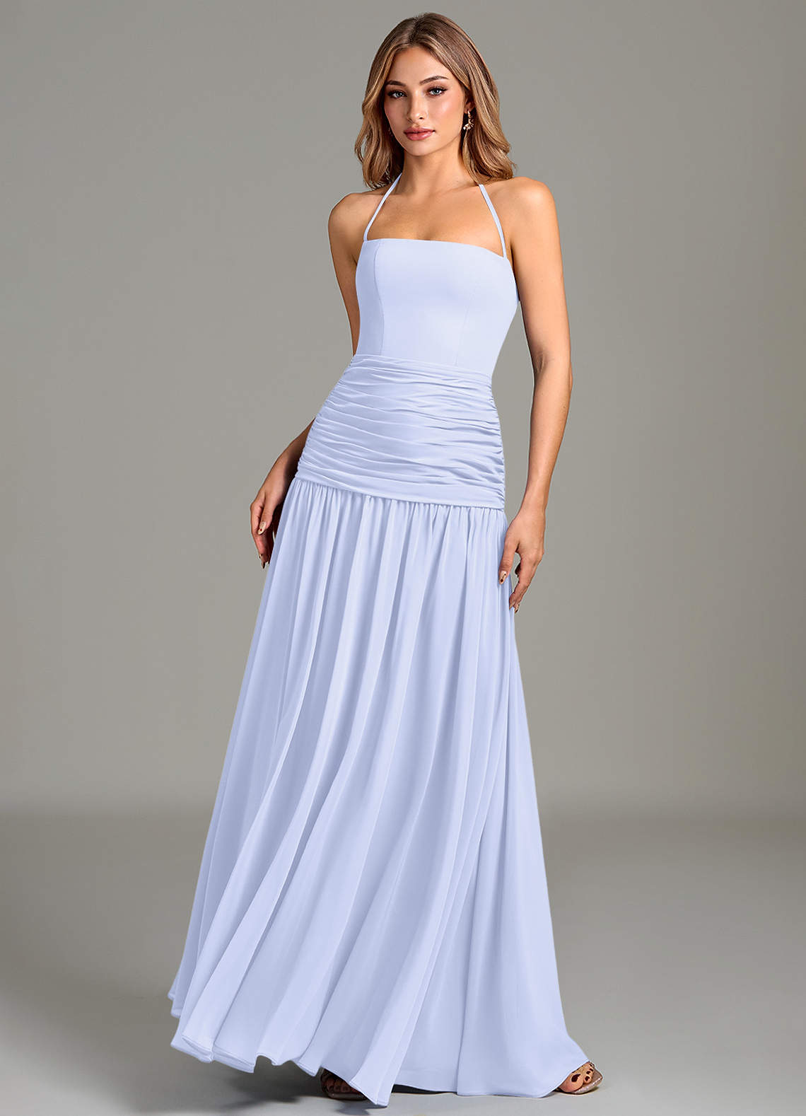 silver quinceanera dresses Tiffany Designs 56268 - Long Ballgown