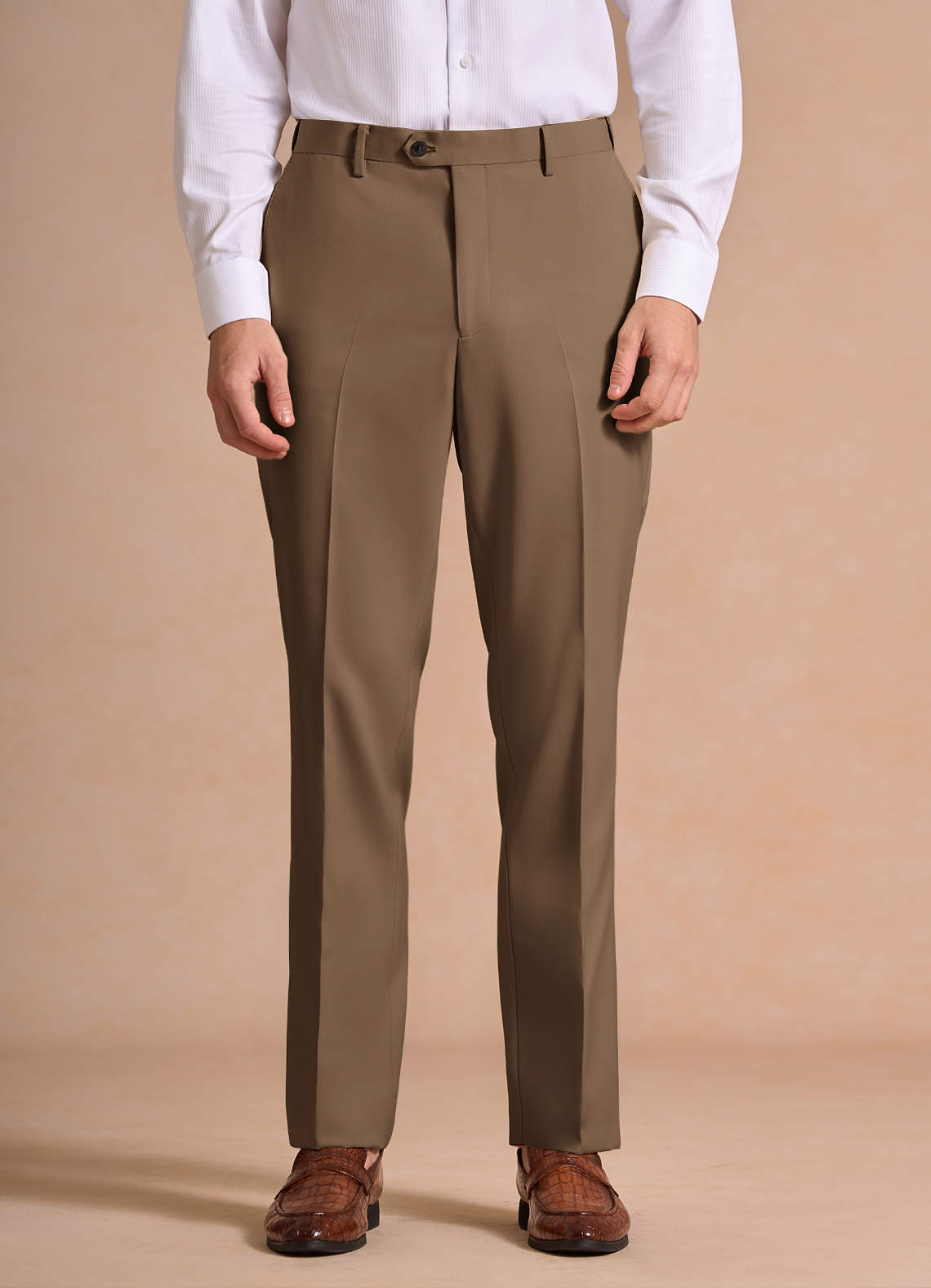 stretch dress trousers James Truffle Structured Pants Red Holiday Dresses for and quads while still Women's Color:Ivory/Lavender cf-color-seafoam