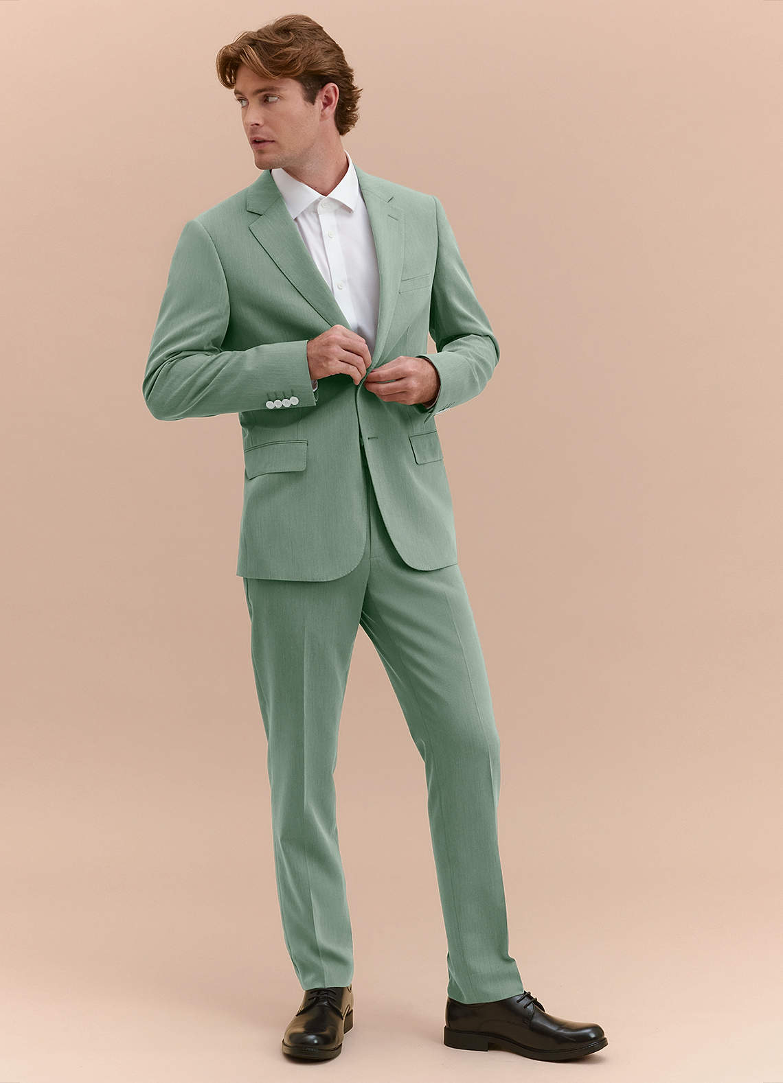 front William Dusty Sage Comfort Blend Suit