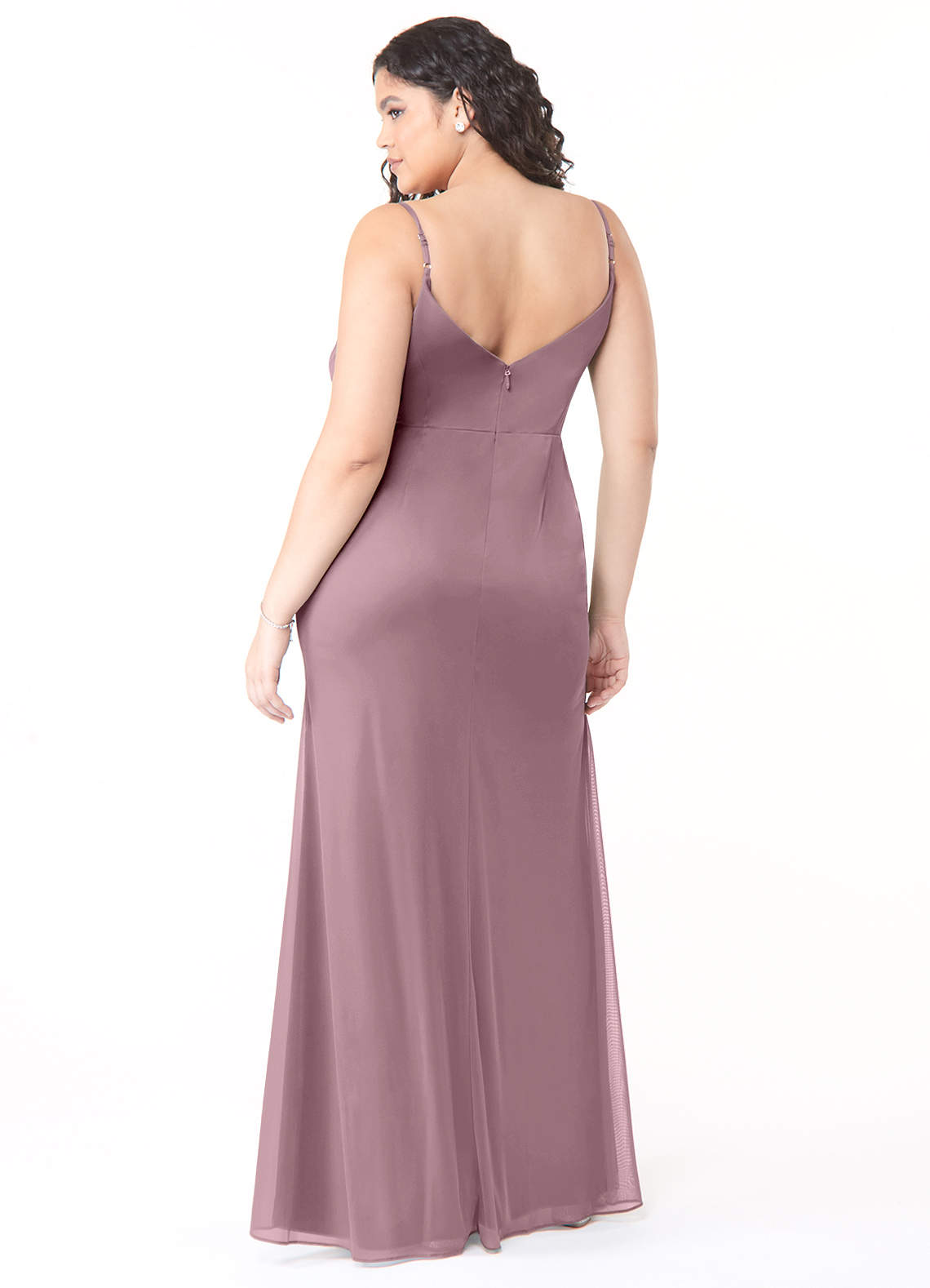Azazie Deandra Dusty Rose Bridesmaid Dresses | Azazie