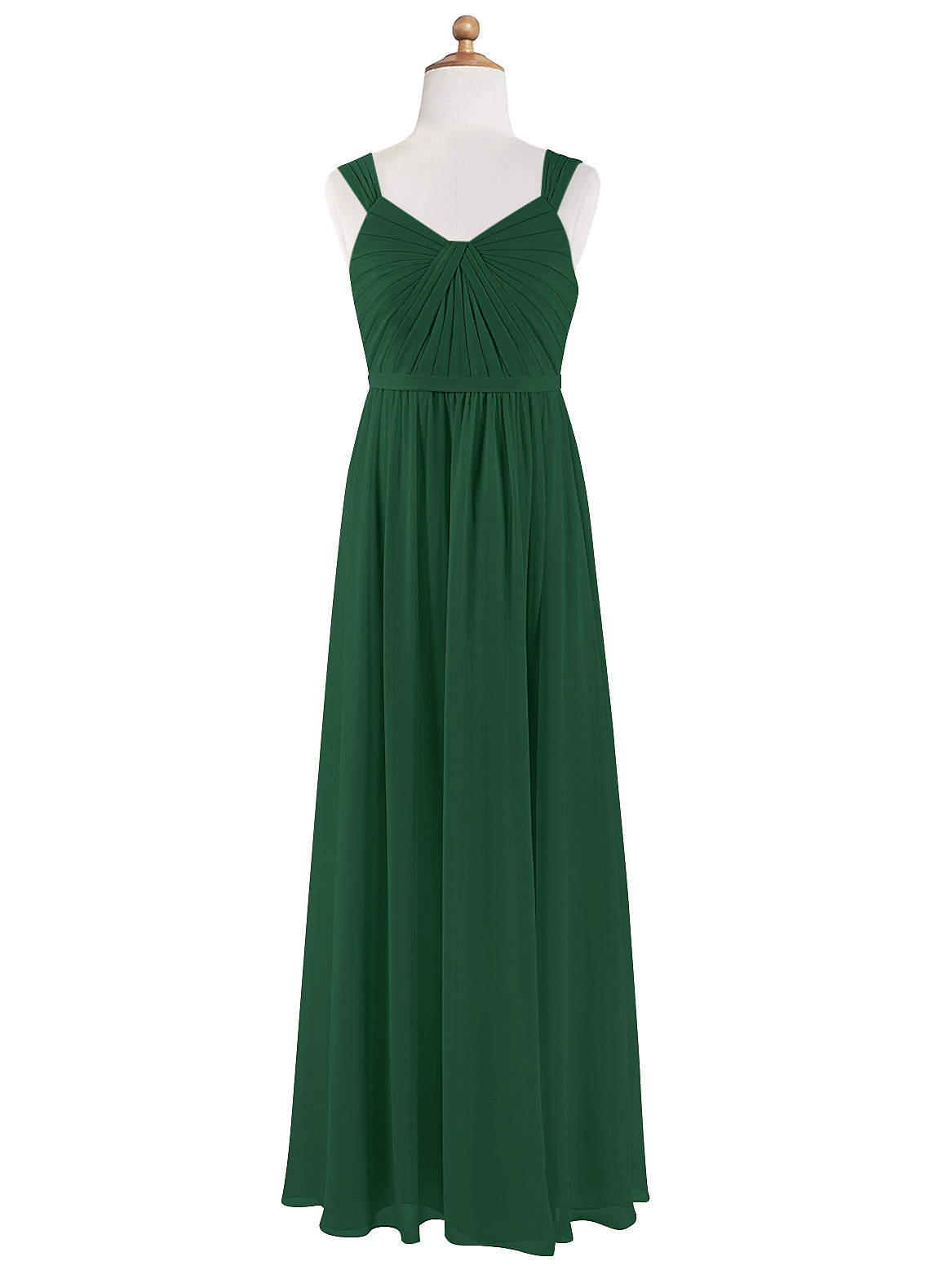 Hunter green junior bridesmaid dress best sale