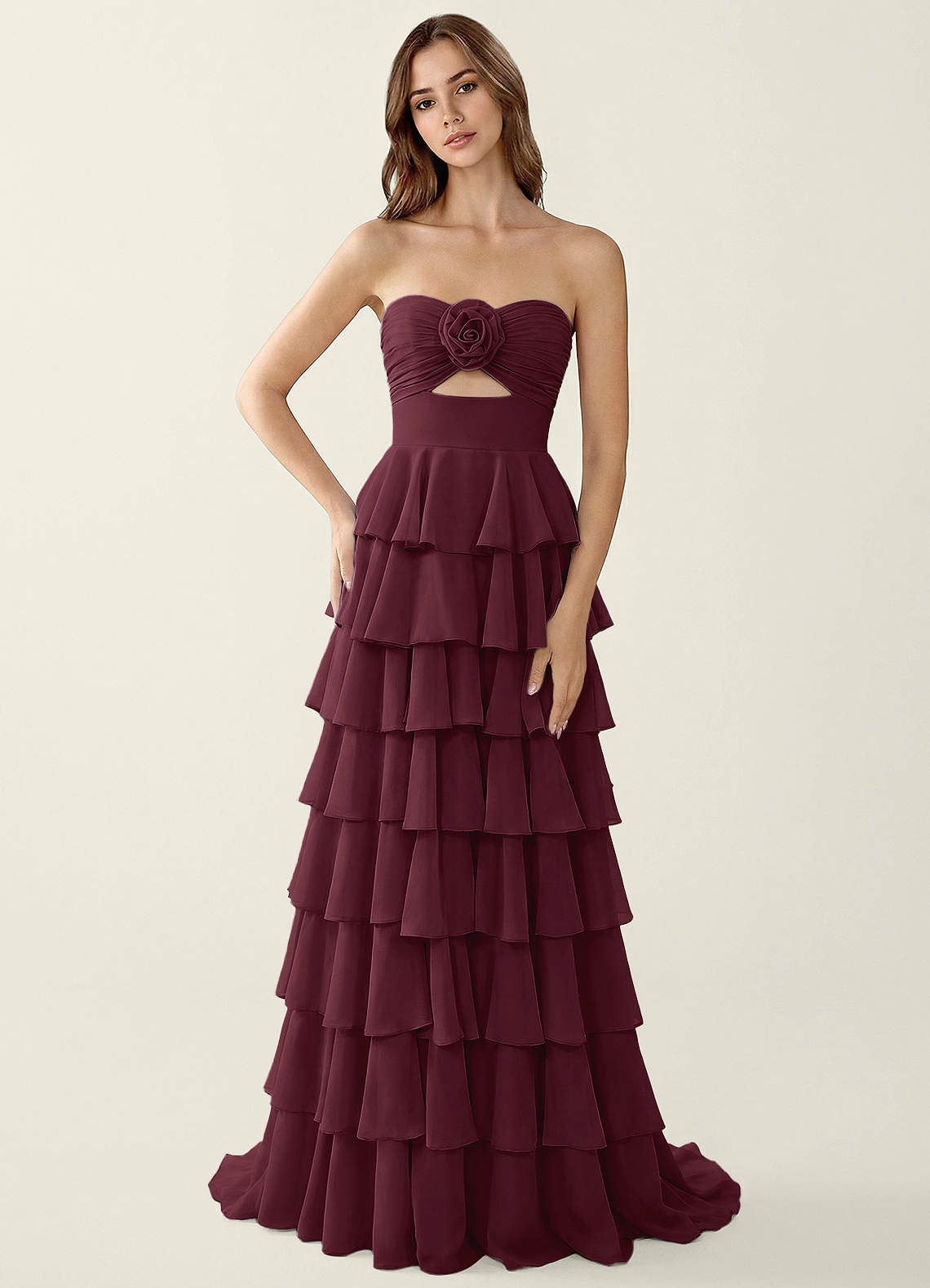 wine chiffon dress Montana Chiffon Maxi Dress Wine | Wedding Guest Dress | Maxi