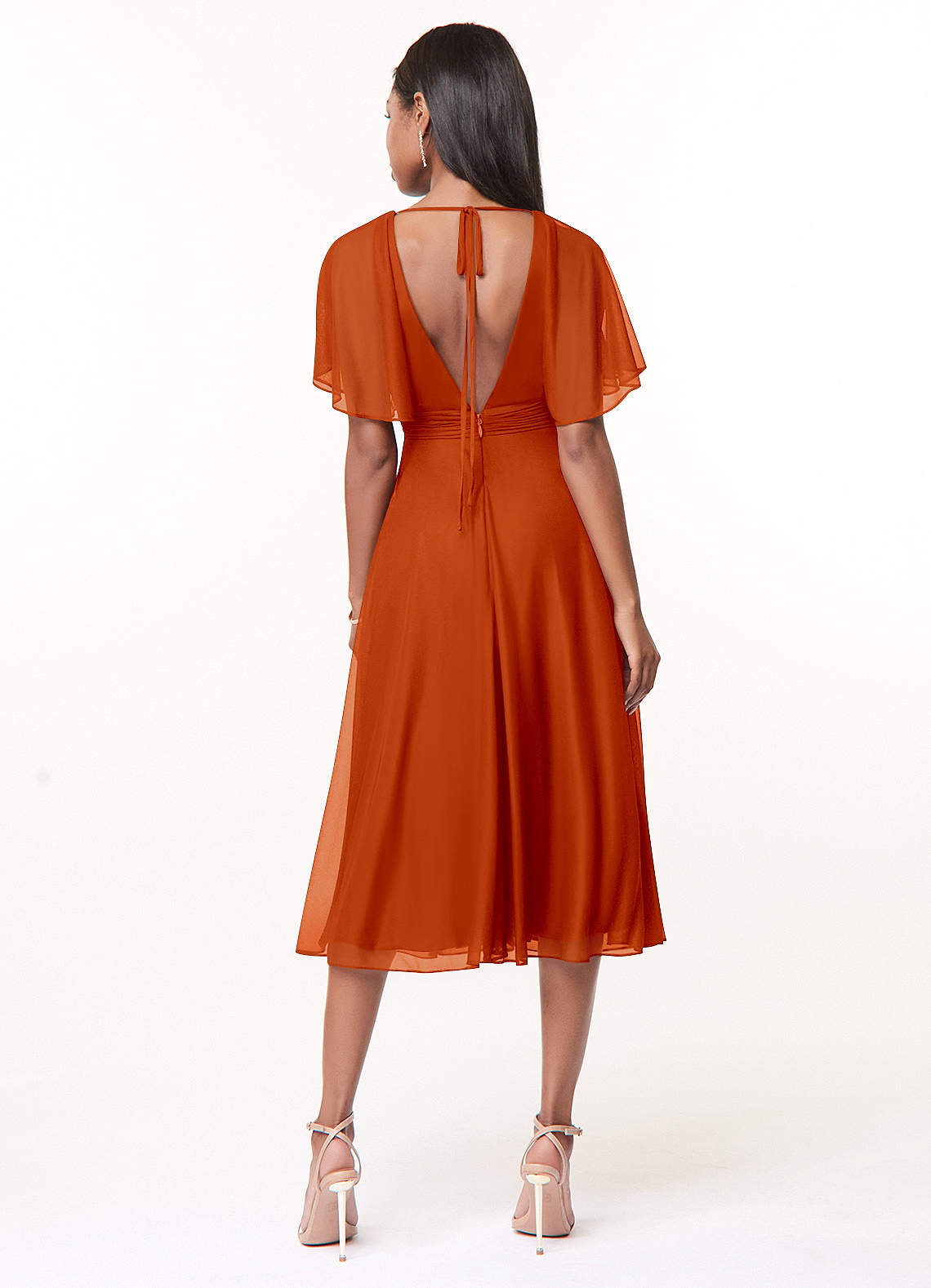 Azazie Tinsley Paprika Bridesmaid Dresses Azazie