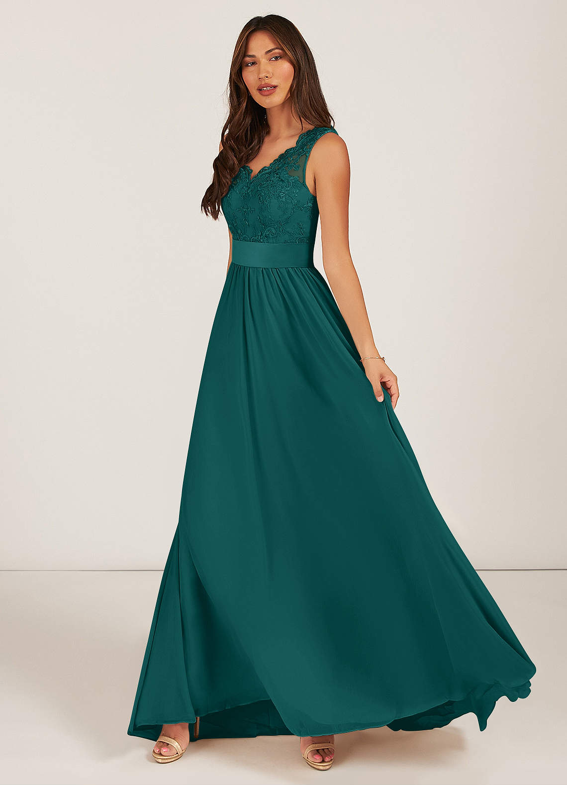 Azazie Gertrude Peacock Bridesmaid Dresses | Azazie