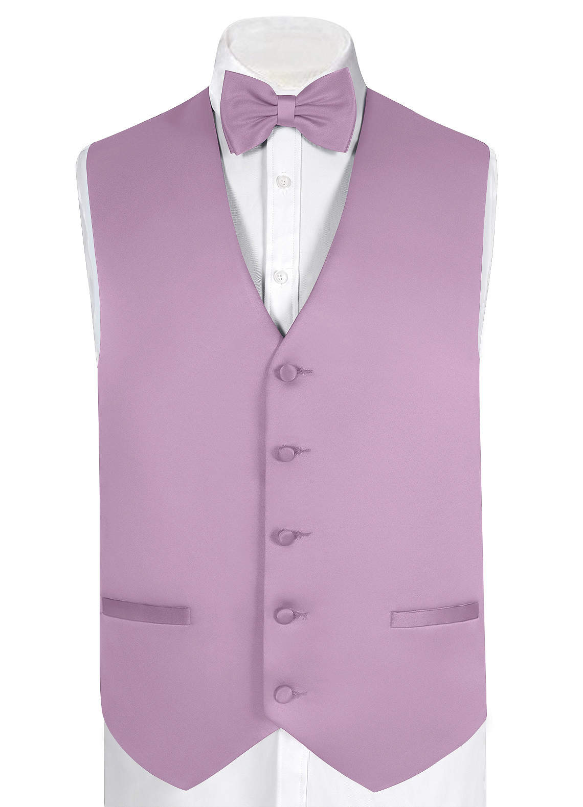 front Gentlemen's Collection Matte Satin Vest