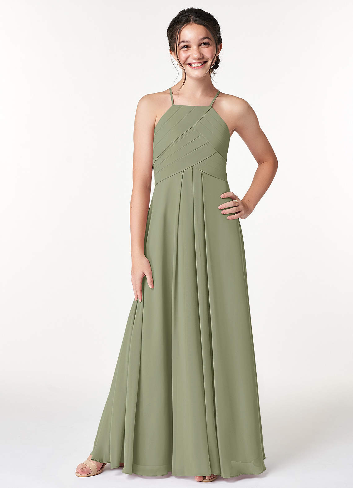 Bridesmaid Dresses Pistachio