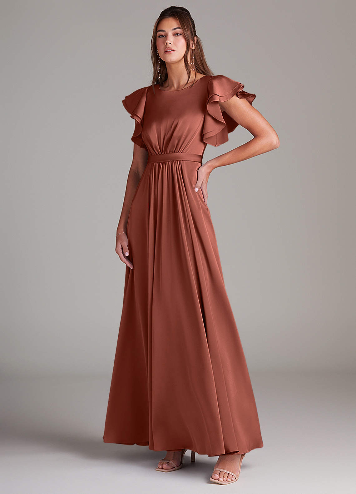 Azazie Daphne Auburn Modest Bridesmaid Dresses | Azazie Azazie Daphne Auburn Modest Bridesmaid Dresses | Azazie