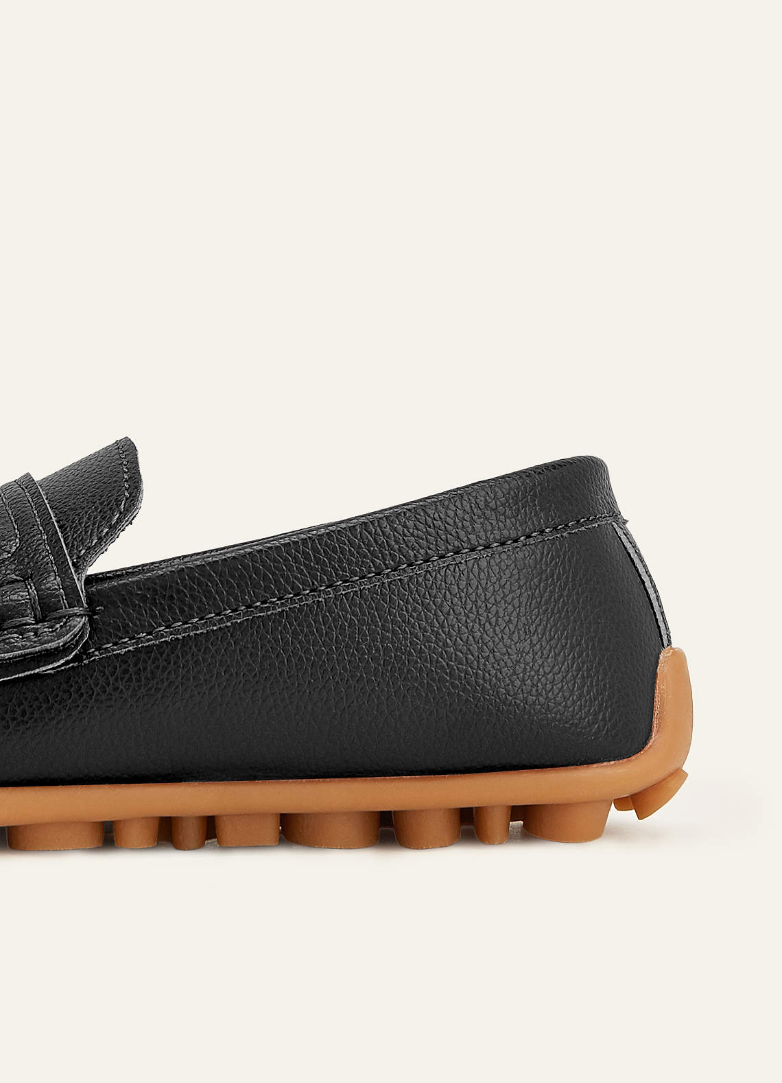 front Classic Kids PU Penny Loafers