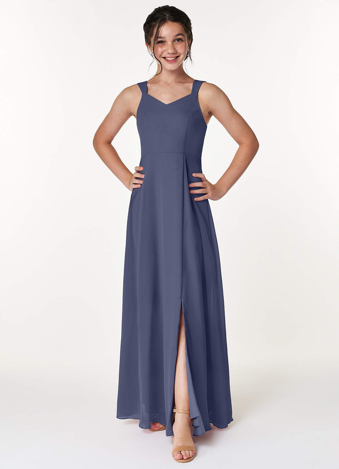 Azazie stormy bridesmaid outlet dress