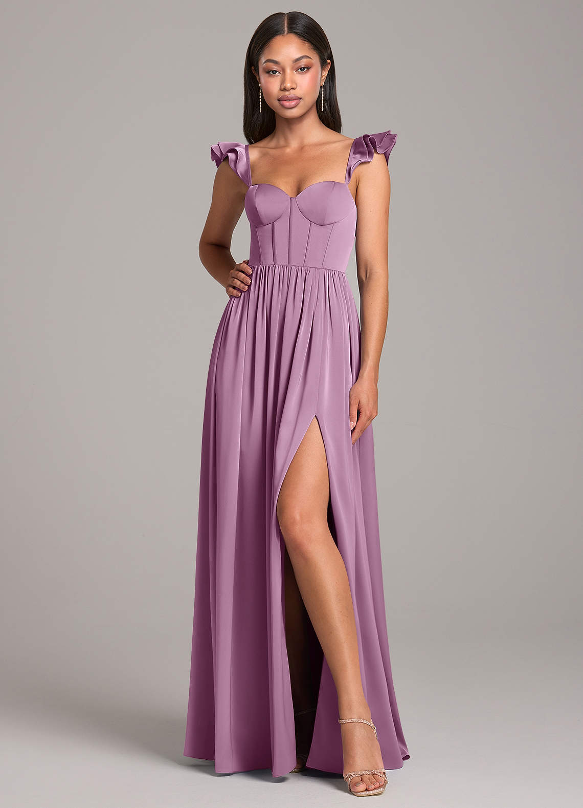 mini dress plunge Miss Circle Women Peyton Ruby Plunging Halter Keyhole Mini Dress