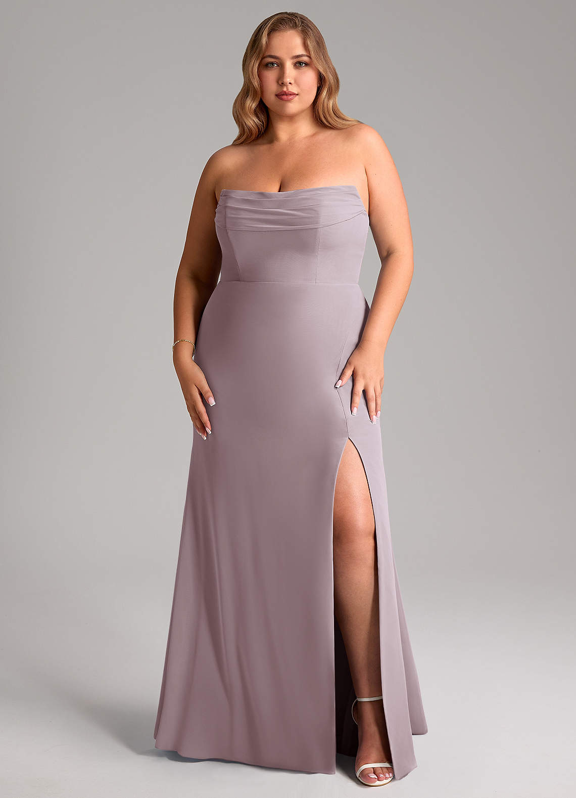 Azazie Saige Dusk Bridesmaid Dresses | Azazie