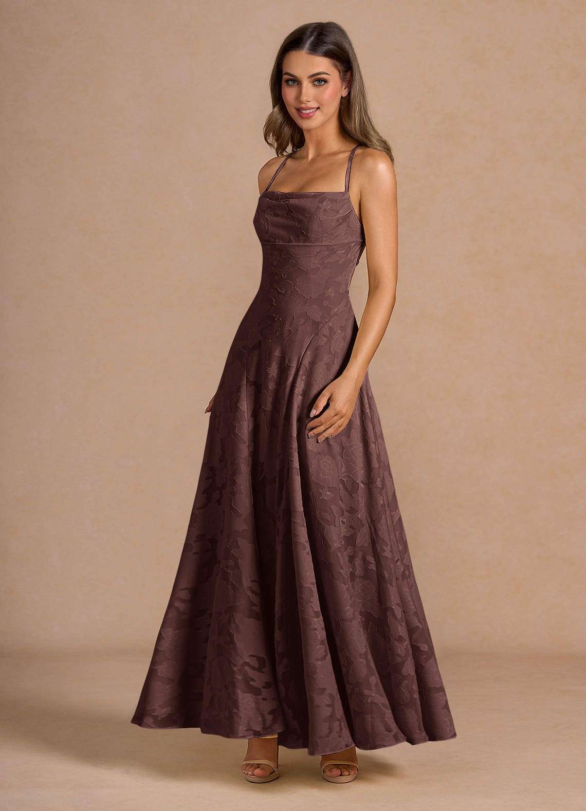 Marlo Mocha Coco Corset Prom Dress Marlo Mocha Coco Corset Prom Dress