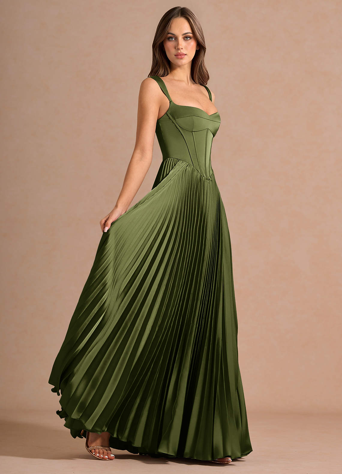 Avenelle Olive Maxi Dress image1