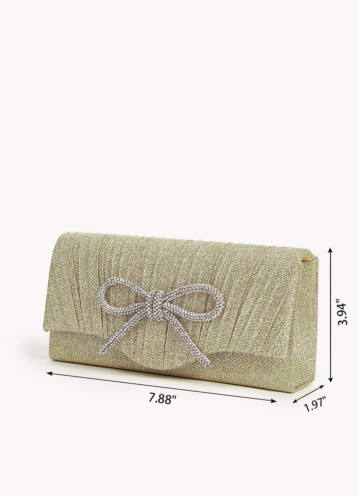 Bolso De Noche Brillante Con Diamantes Pedrería Para Mujeres | Meses