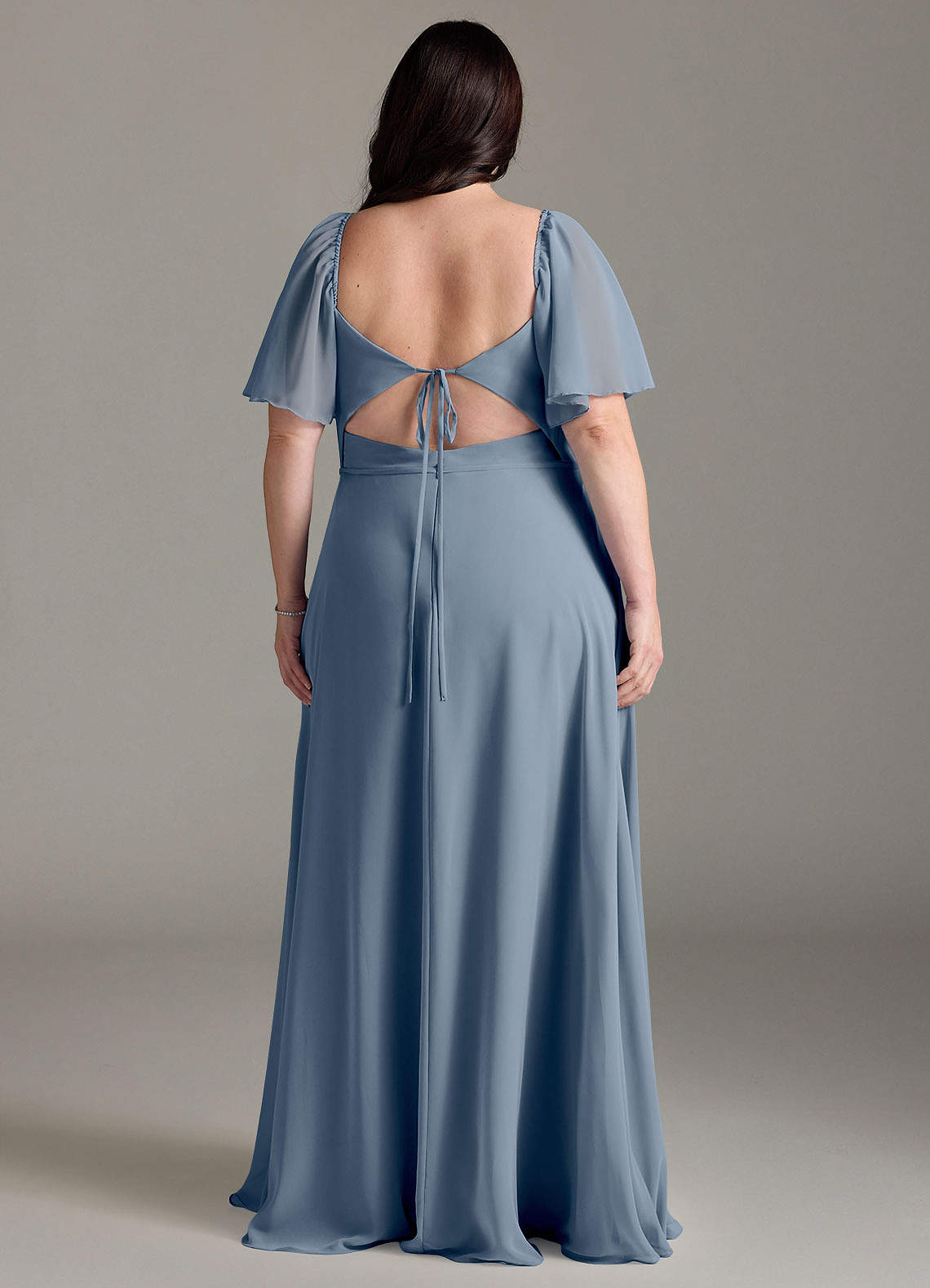 Azazie A-Line Sweetheart Floor-Length Chiffon Bridesmaid Dresses - Twilight
