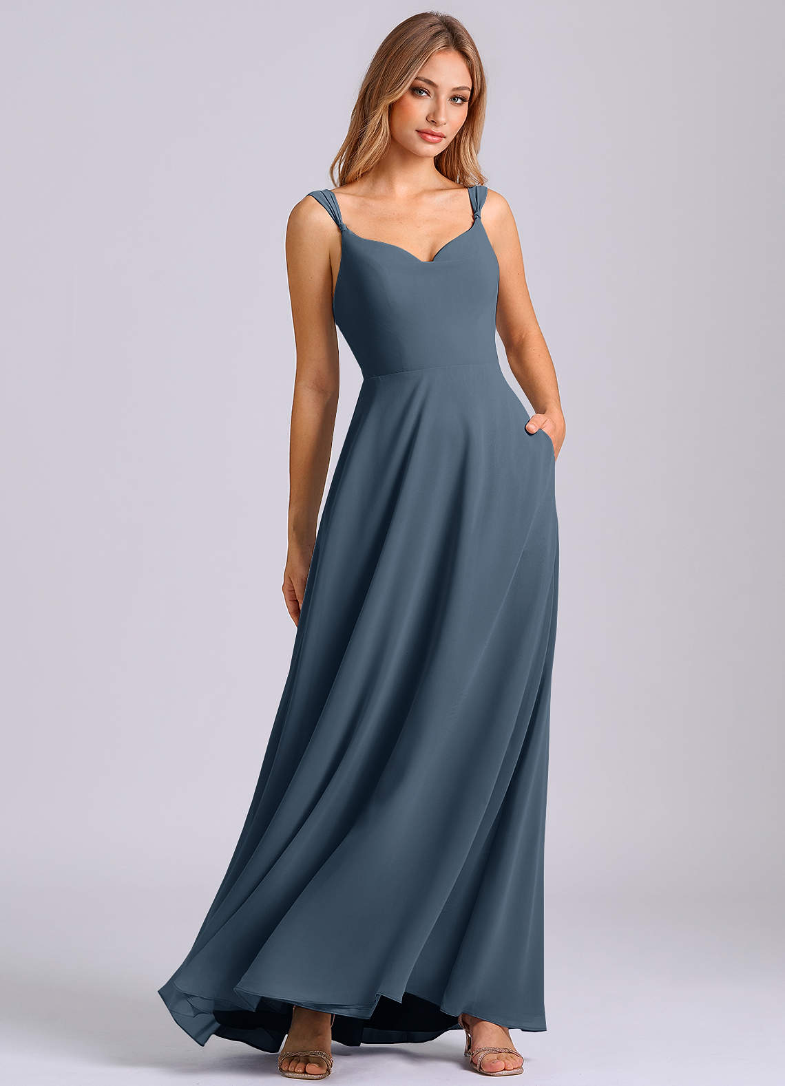 Azazie Beatrice Neptune Chiffon Bridesmaid Dresses | Azazie Azazie Beatrice Neptune Chiffon Bridesmaid Dresses | Azazie