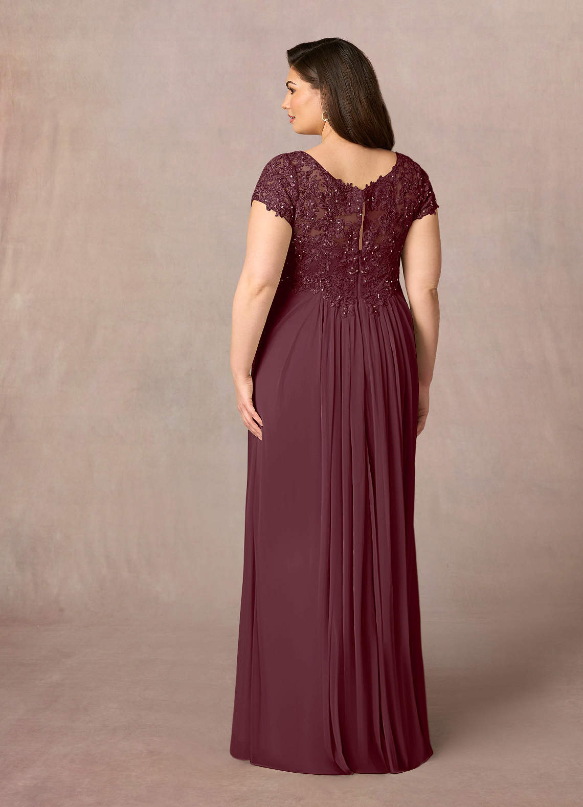 Macys plus fashion size dresses for wedding