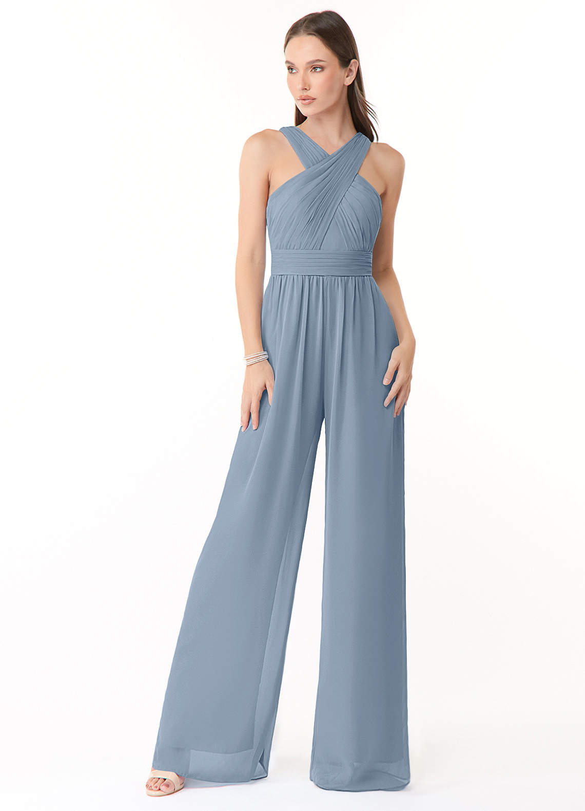 Dusty Blue Jumpsuit Dusty Blue Jumpsuit
