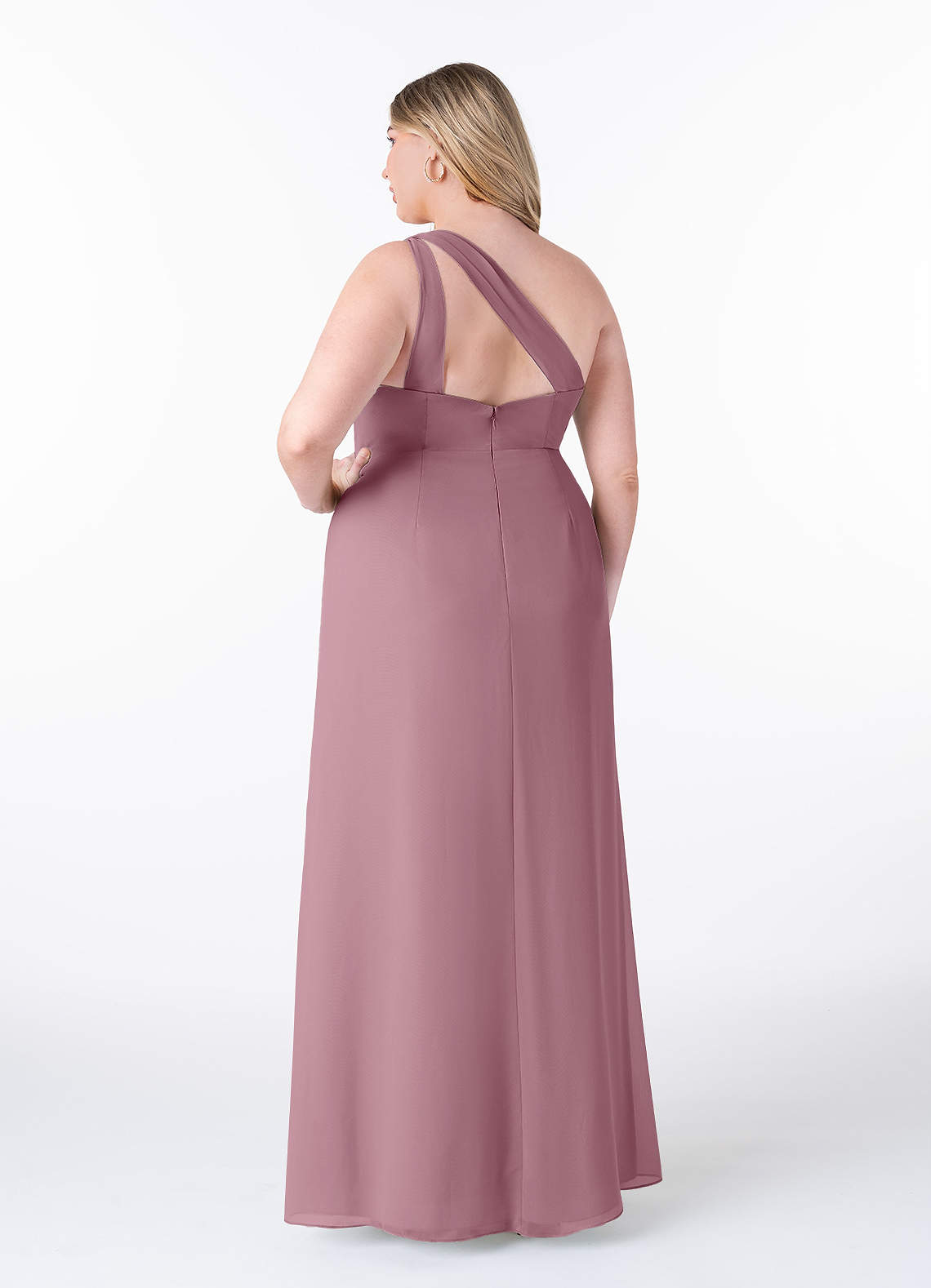 Azazie Maive Vintage Mauve Chiffon Bridesmaid Dresses | Azazie
