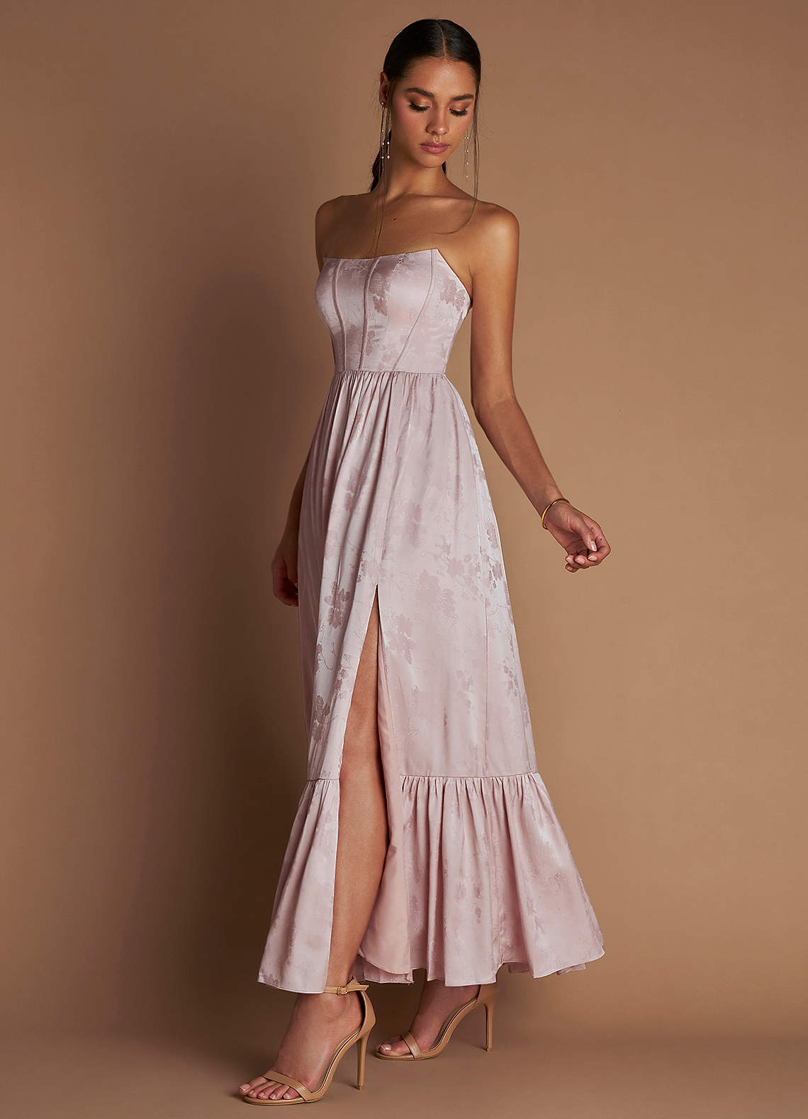 Floria Soft Pink Maxi Dress image4