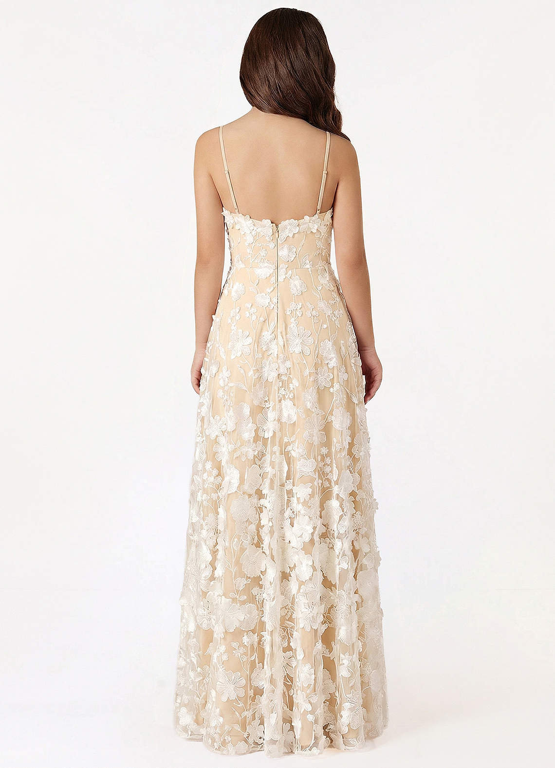 front Azazie Liana Junior Formal Dress