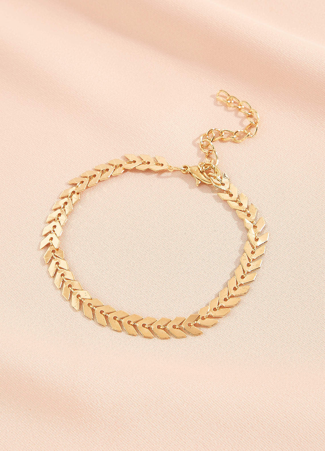front Encountering Elegance Gold Pearl 4-Piece Bracelet Set