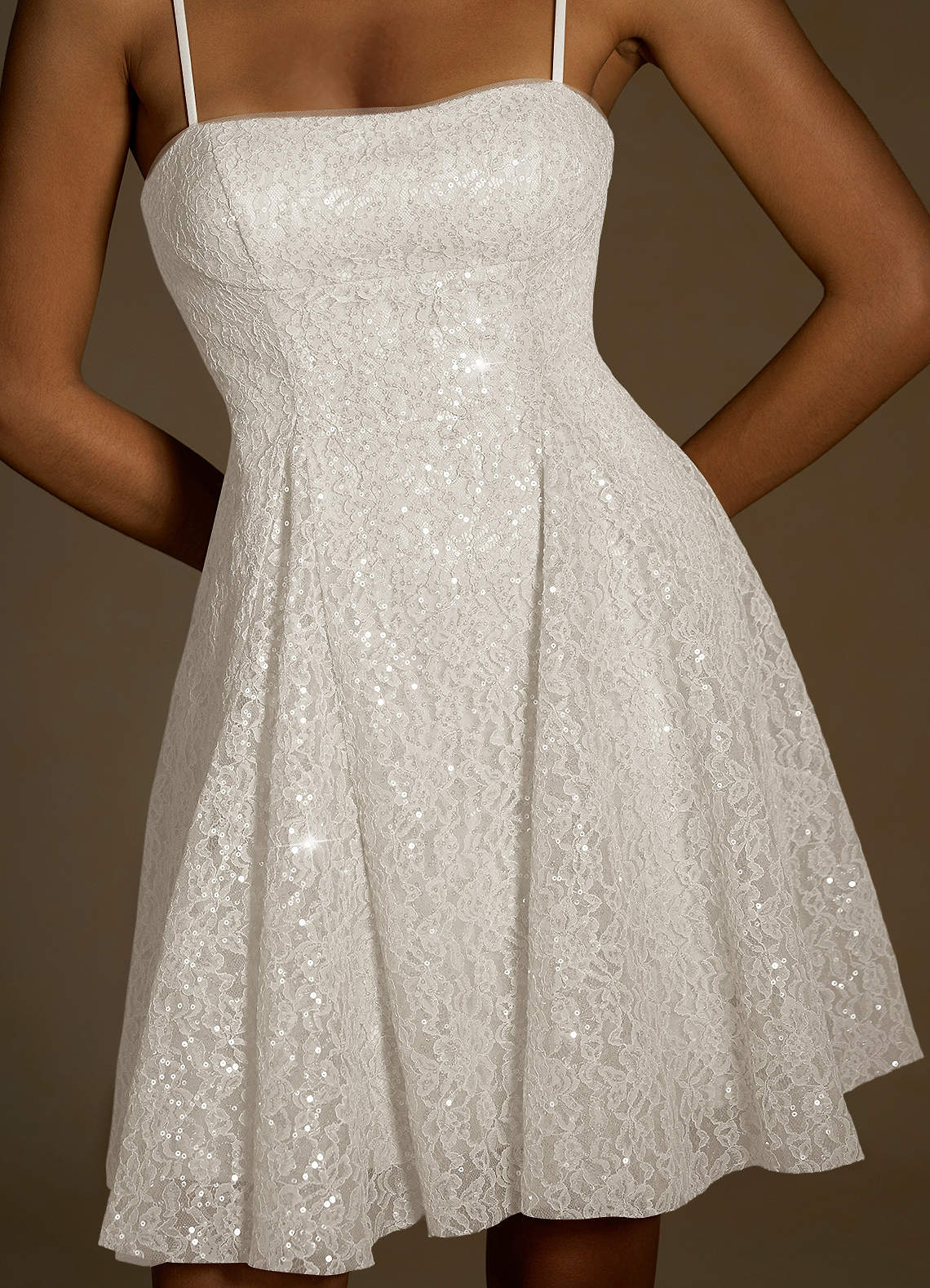 Xenia White Sequin Mini Dress Xenia White Sequin Mini Dress