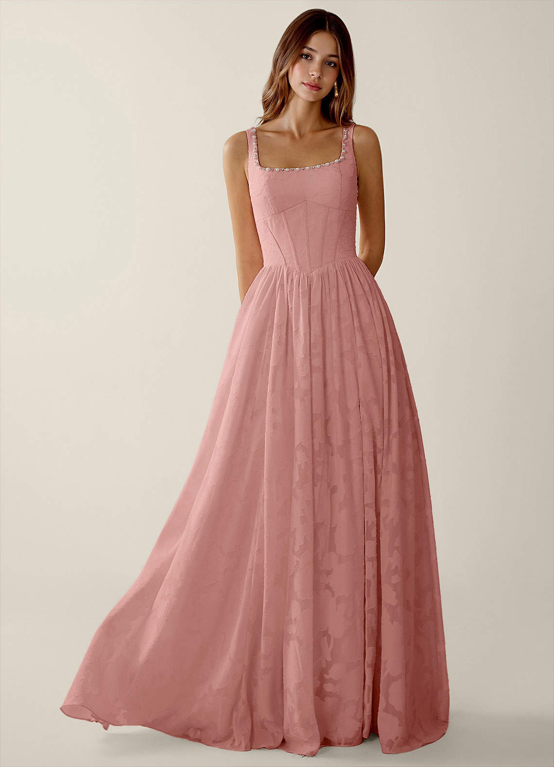 Megan Rosette Lace A-line Prom Dress Prom and Homecoming Dresses | Azazie UK
