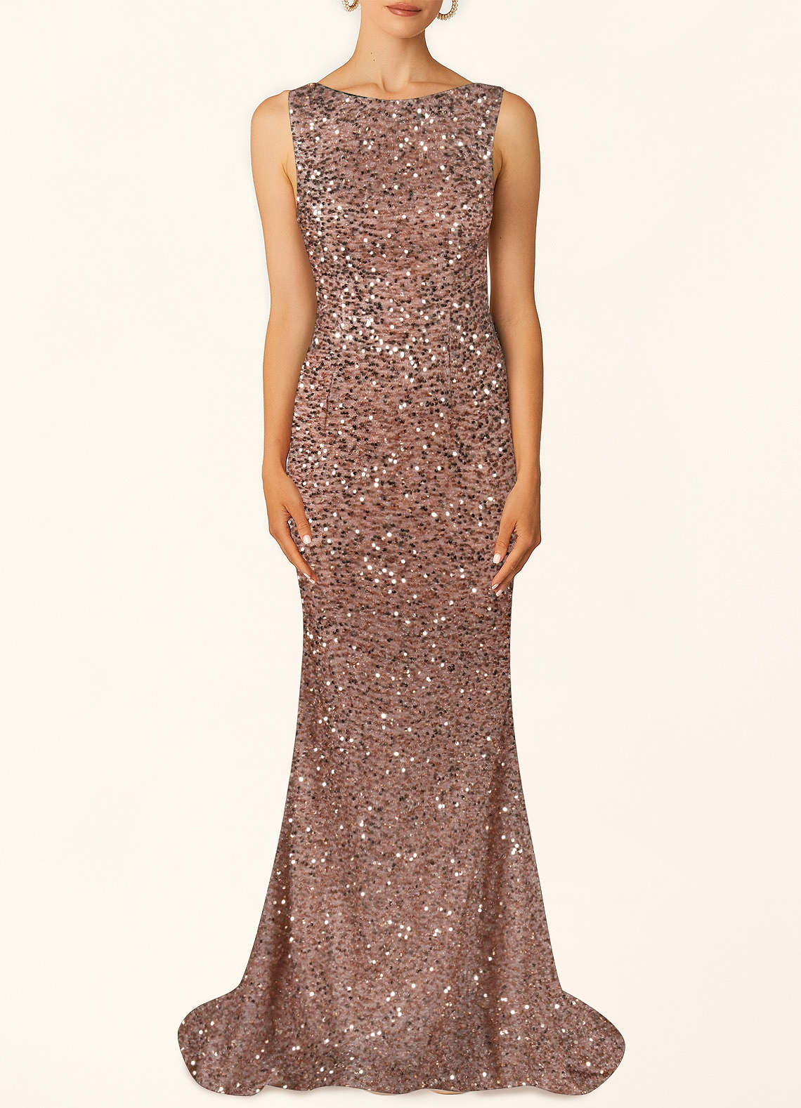 Strapless Mermaid Ruched Sweep Train Dress Lavender