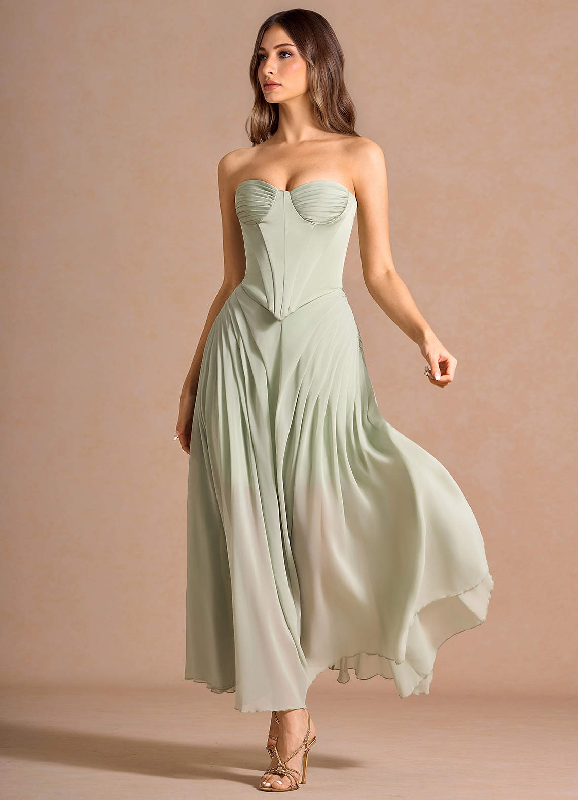 Doralyn Light Green Two Piece Set | Azazie